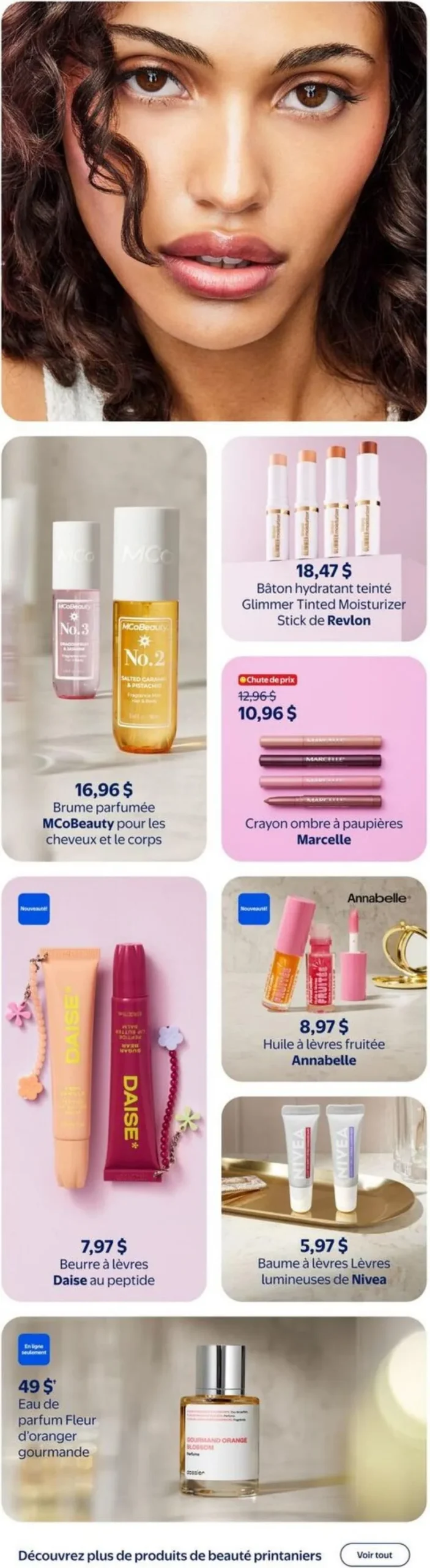 Page 3 de la Cahier Beauté Walmart du 2 au 15 avril 2026