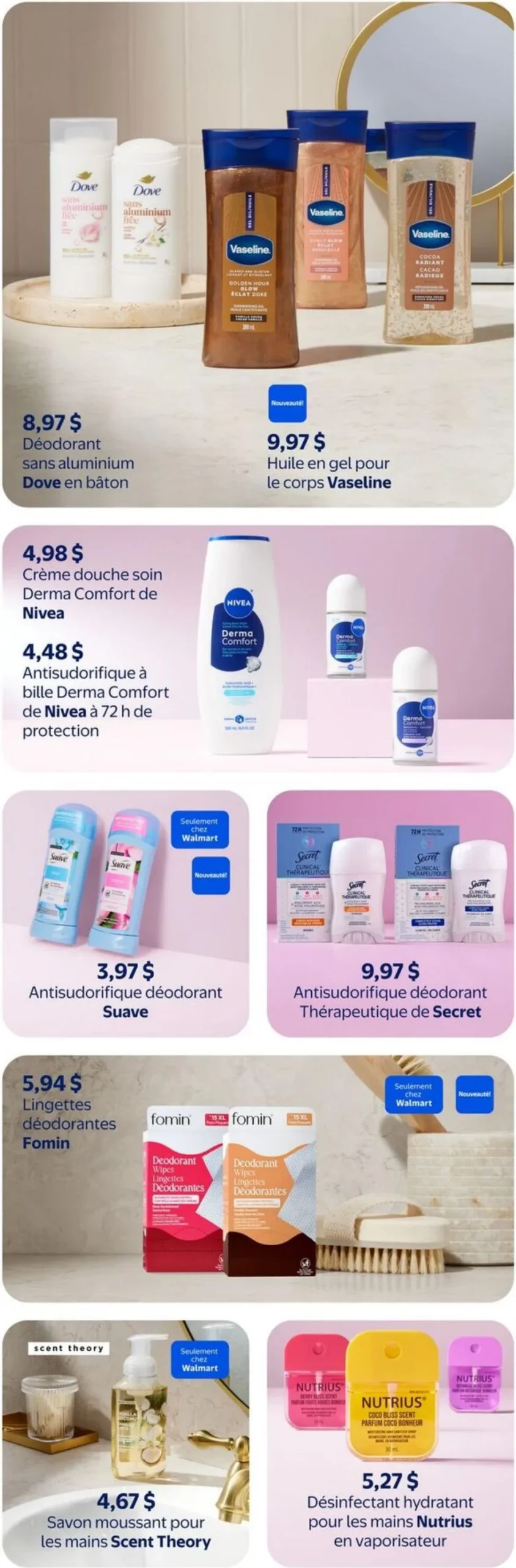 Page 12 de la Cahier Beauté Walmart du 2 au 15 avril 2026