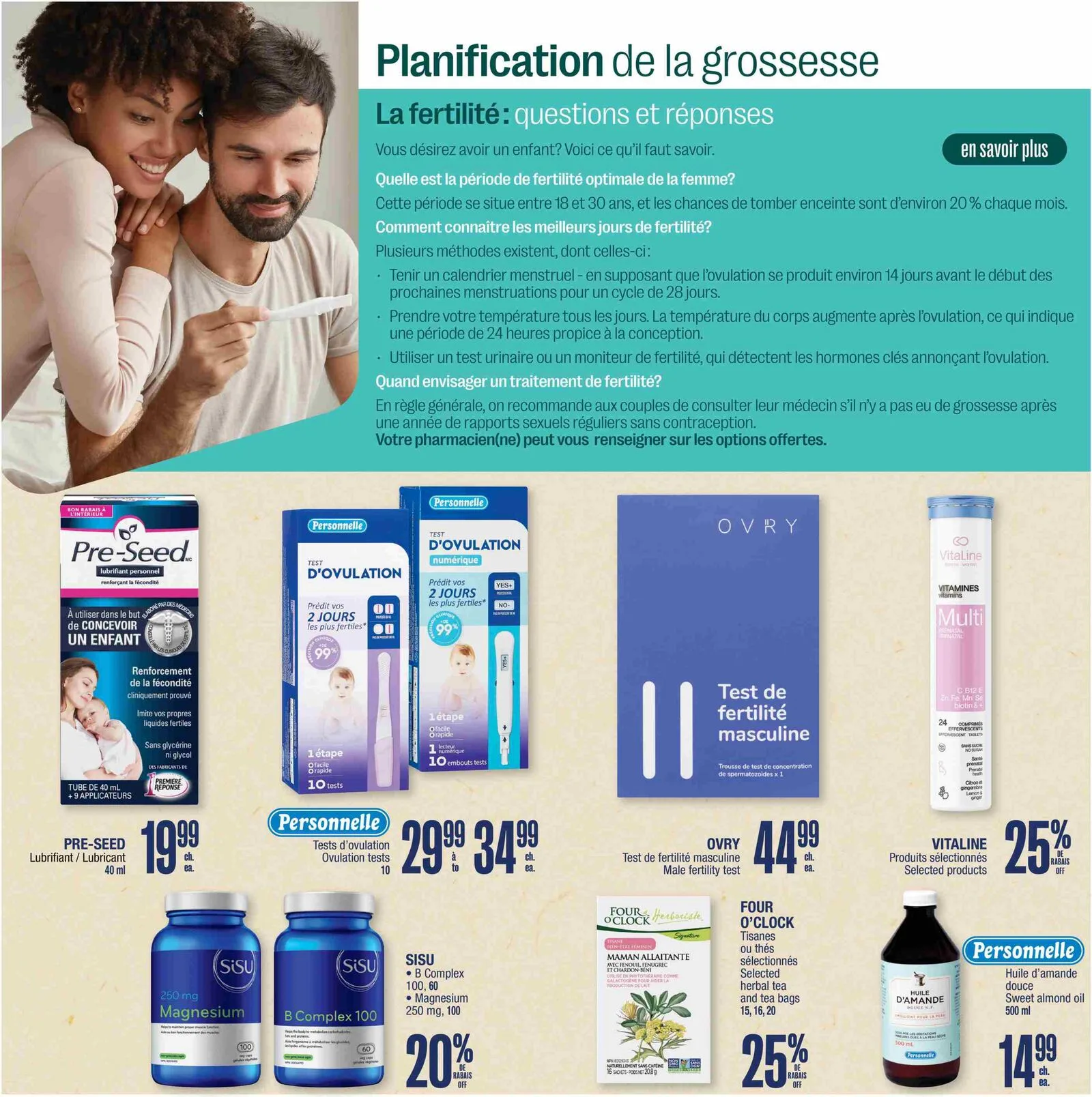 Page 5 de la Cahier Bébé Jean Coutu du 9 au 22 avril 2026