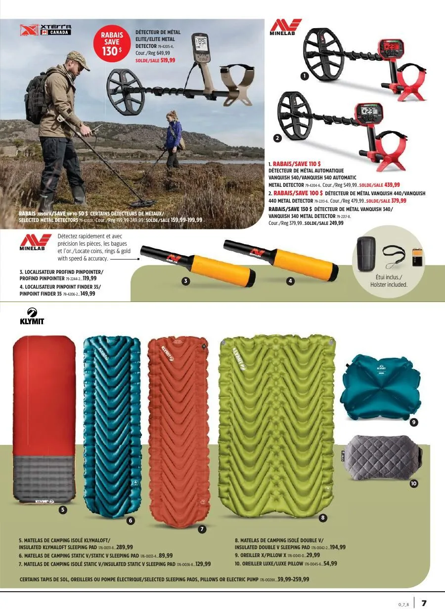 Page 7 de la Cahier Canadian Tire En pleine nature du 7 au 27 mai 2026