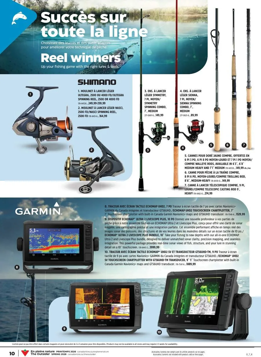 Page 10 de la Cahier Canadian Tire En pleine nature du 7 au 27 mai 2026