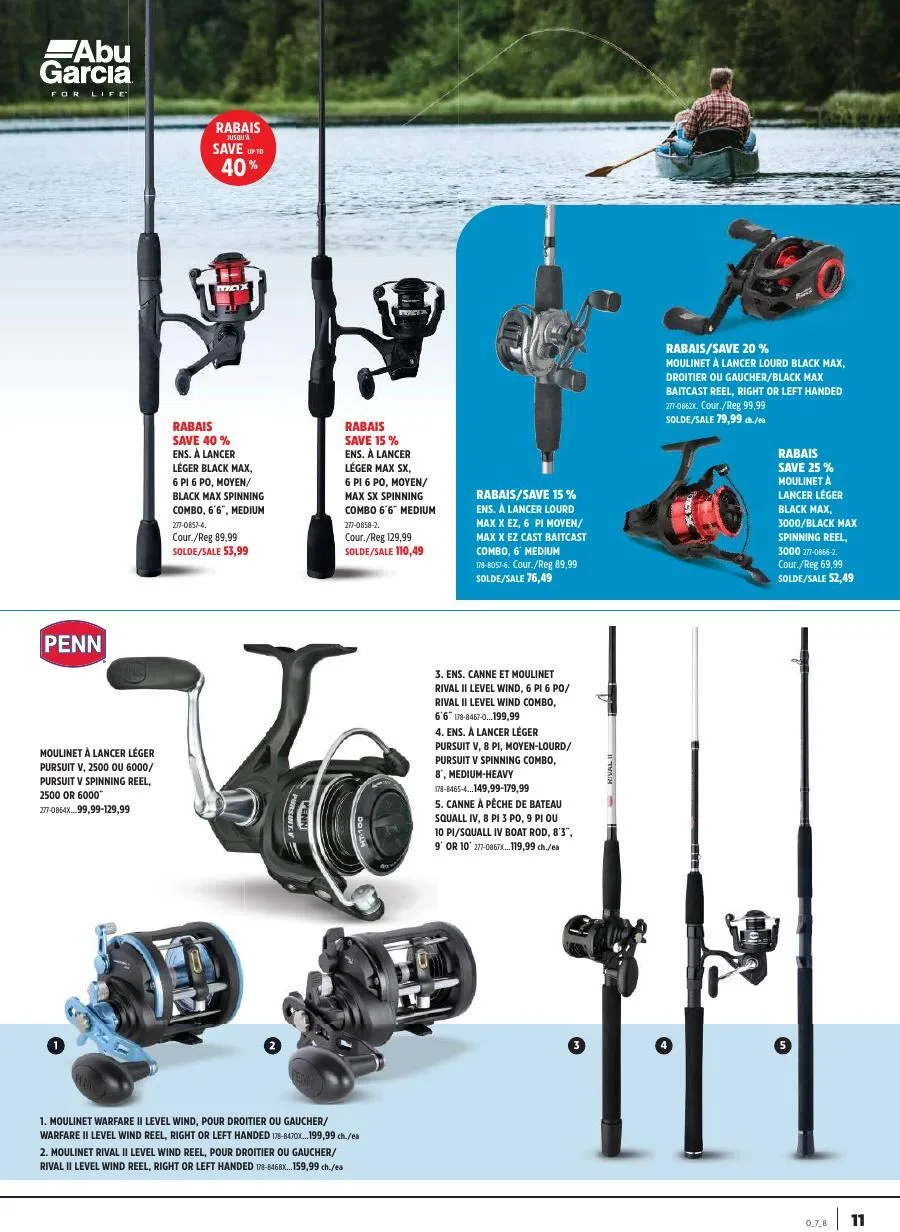 Page 11 de la Cahier Canadian Tire En pleine nature du 7 au 27 mai 2026