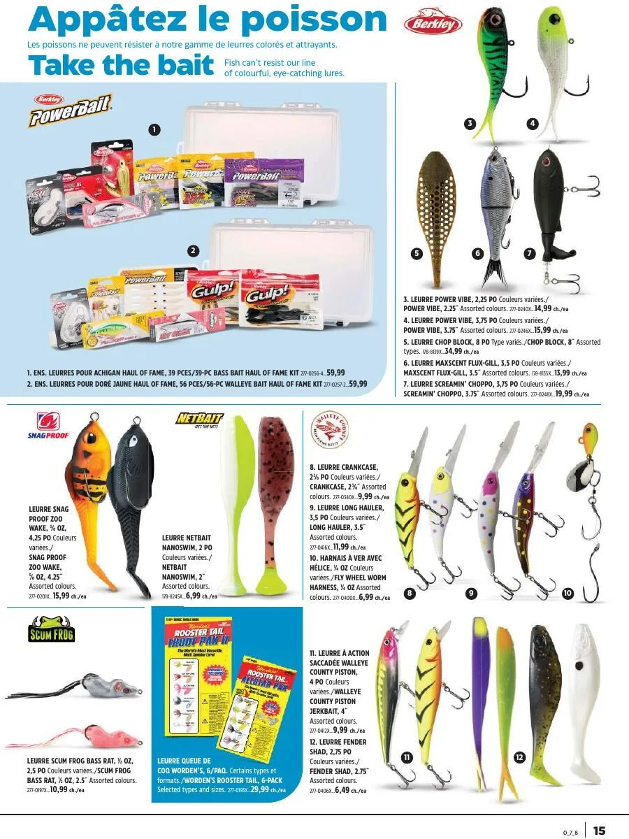 Page 15 de la Cahier Canadian Tire En pleine nature du 7 au 27 mai 2026