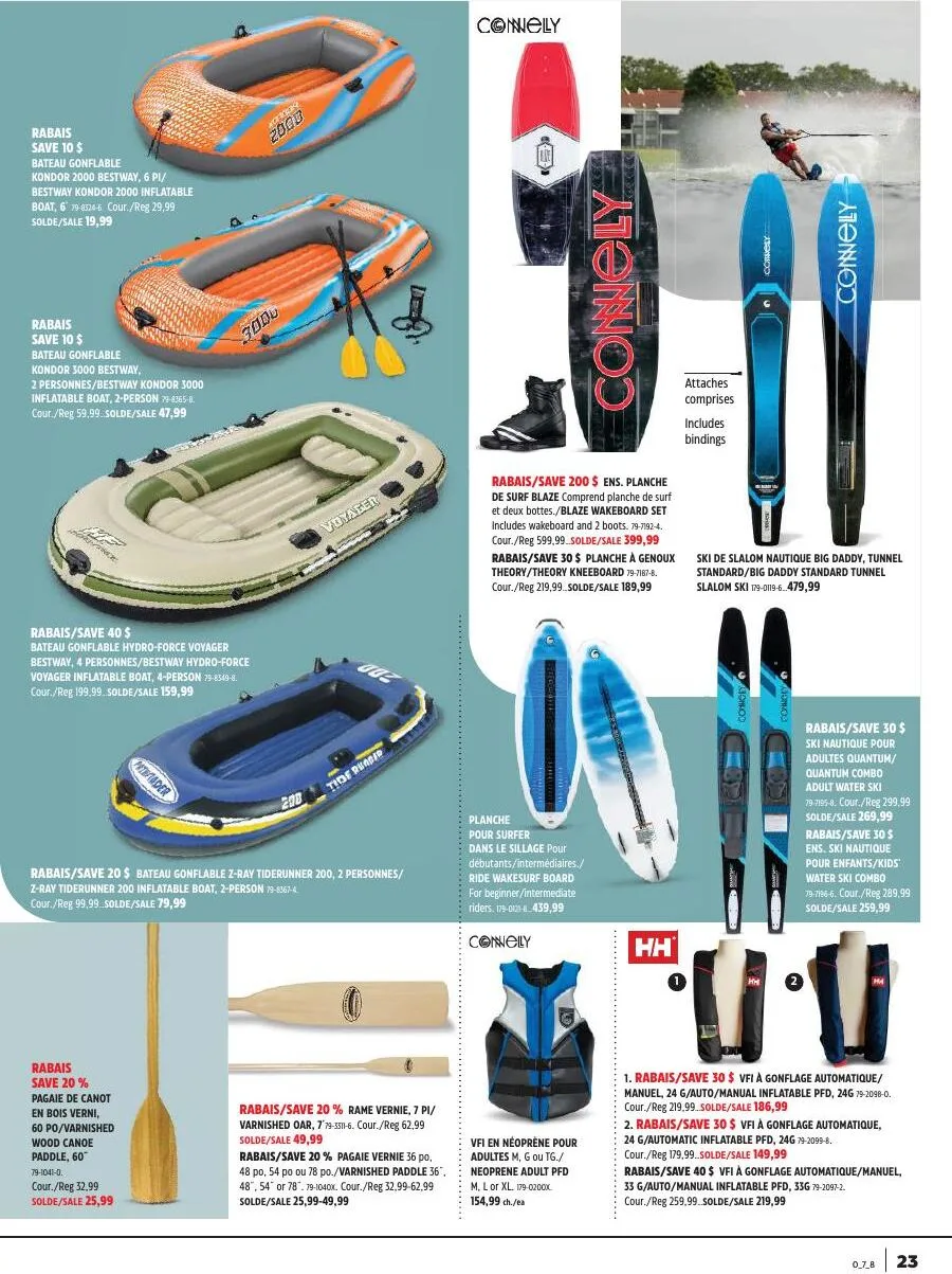 Page 23 de la Cahier Canadian Tire En pleine nature du 7 au 27 mai 2026