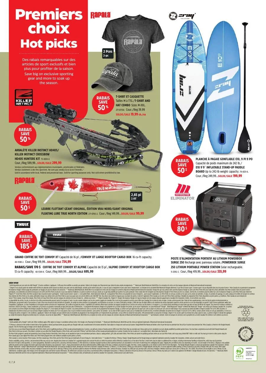 Page 32 de la Cahier Canadian Tire En pleine nature du 7 au 27 mai 2026