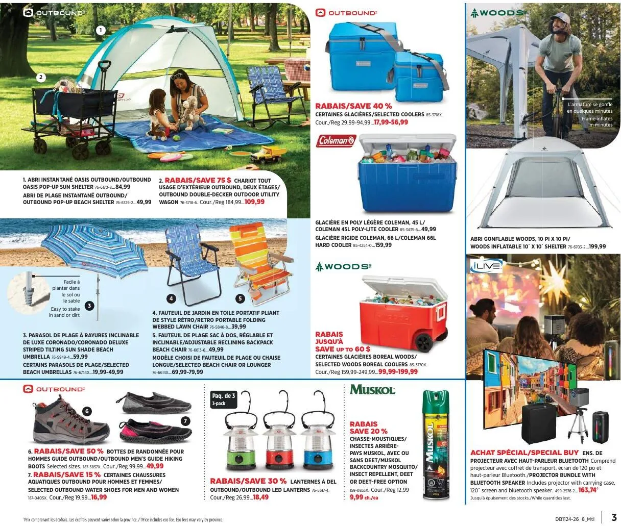 Page 3 de la Cahier Canadian Tire Inspirations ÉTÉ du 11 juin au 1 juillet 2026
