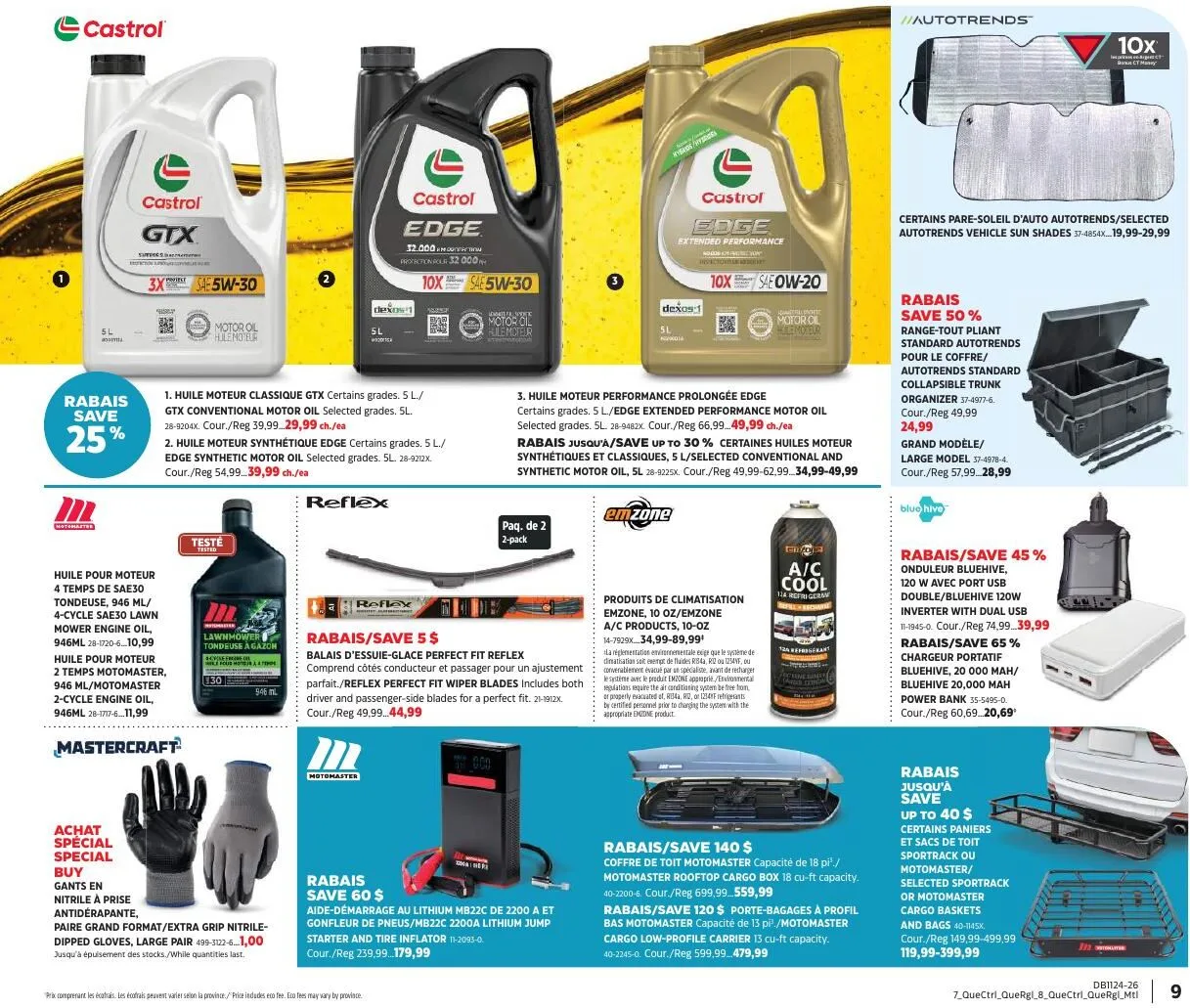 Page 9 de la Cahier Canadian Tire Inspirations ÉTÉ du 11 juin au 1 juillet 2026