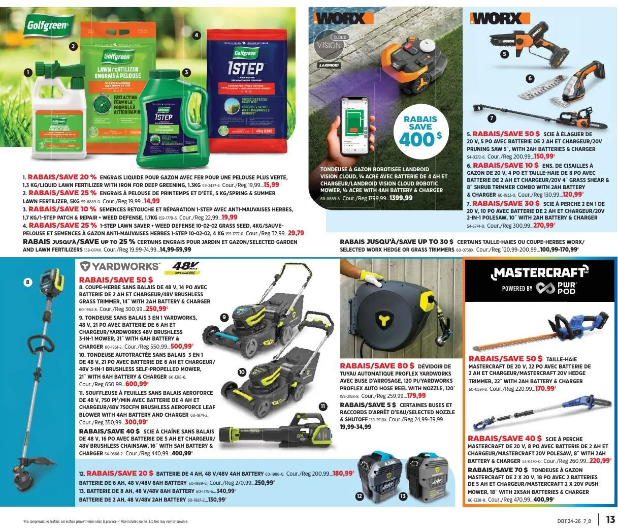 Page 13 de la Cahier Canadian Tire Inspirations ÉTÉ du 11 juin au 1 juillet 2026