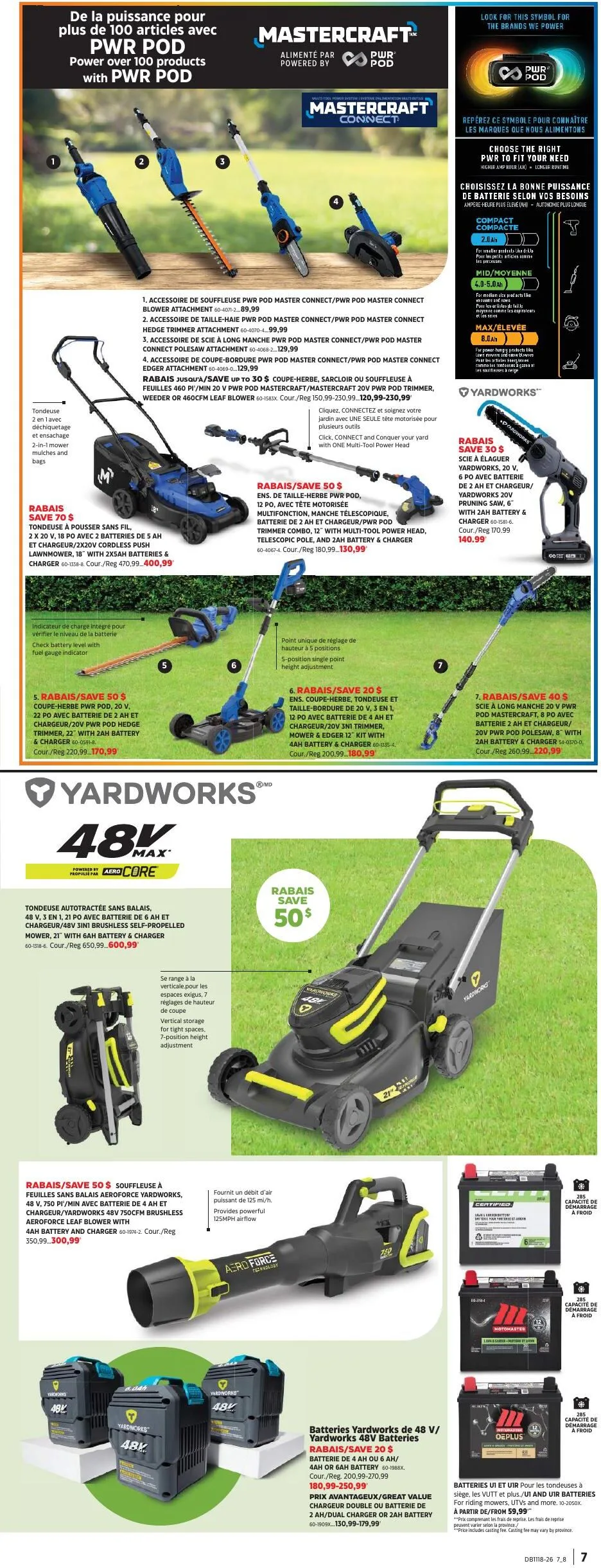 Page 9 de la Cahier Canadian Tire Inspirations Printemps du 30 avril au 20 mai 2026