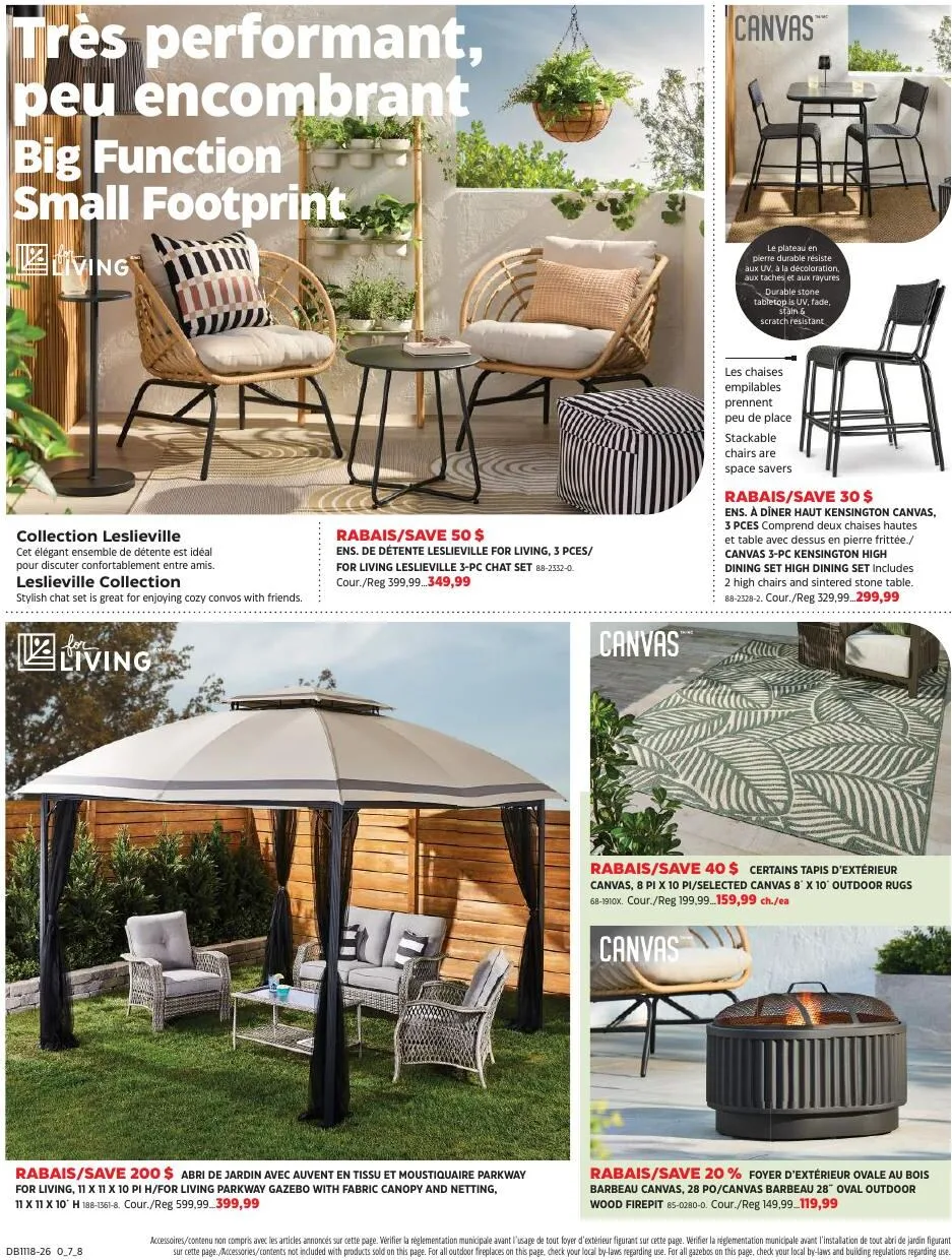 Page 11 de la Cahier Canadian Tire Inspirations Printemps du 30 avril au 20 mai 2026