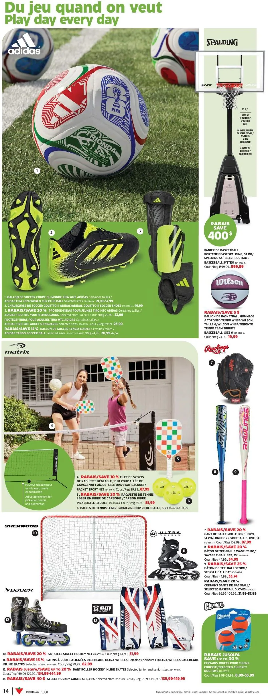 Page 20 de la Cahier Canadian Tire Inspirations Printemps du 30 avril au 20 mai 2026