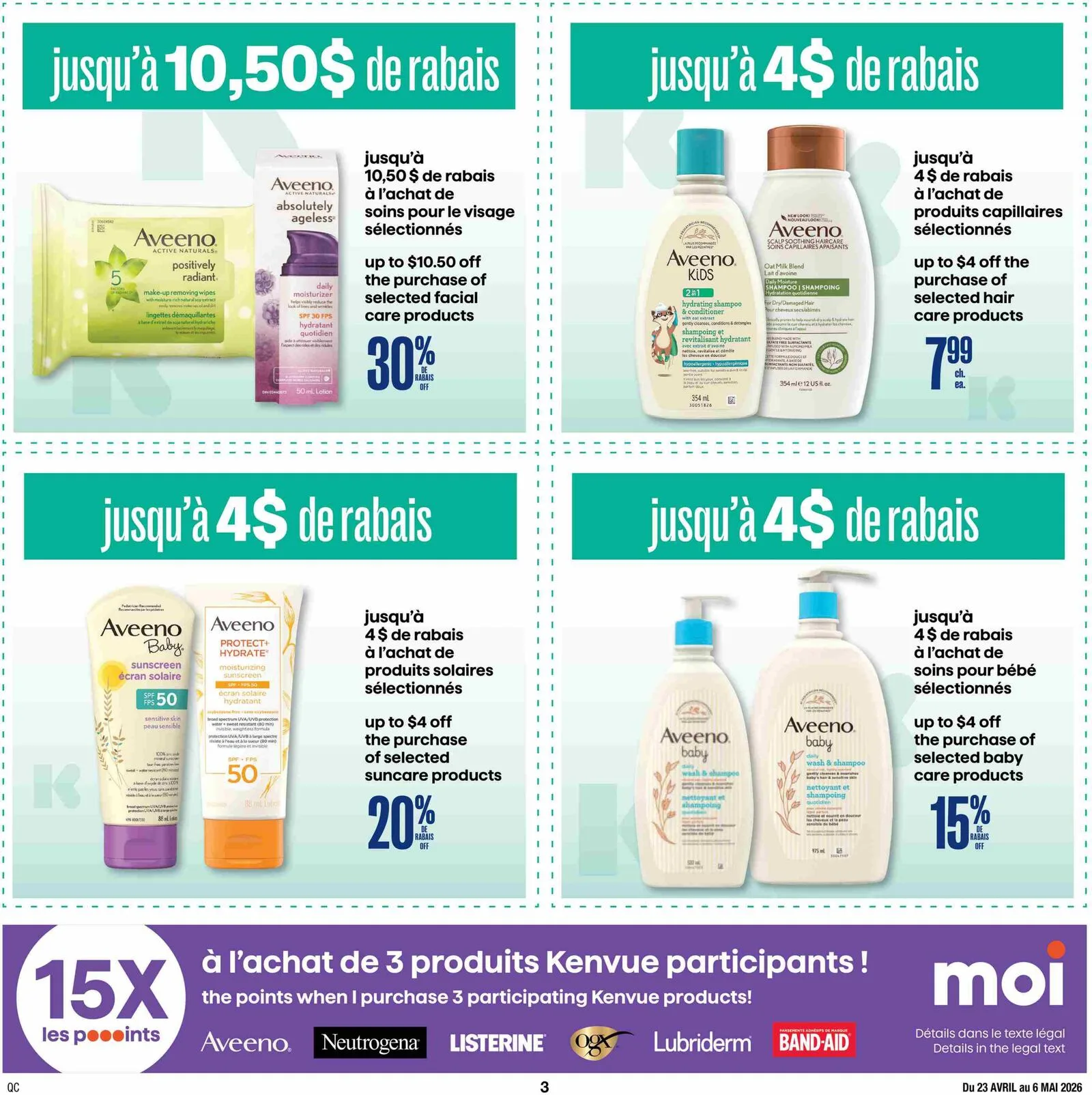 Page 6 de la Cahier Jean Coutu Kenvue du 23 avril au 6 mai 2026