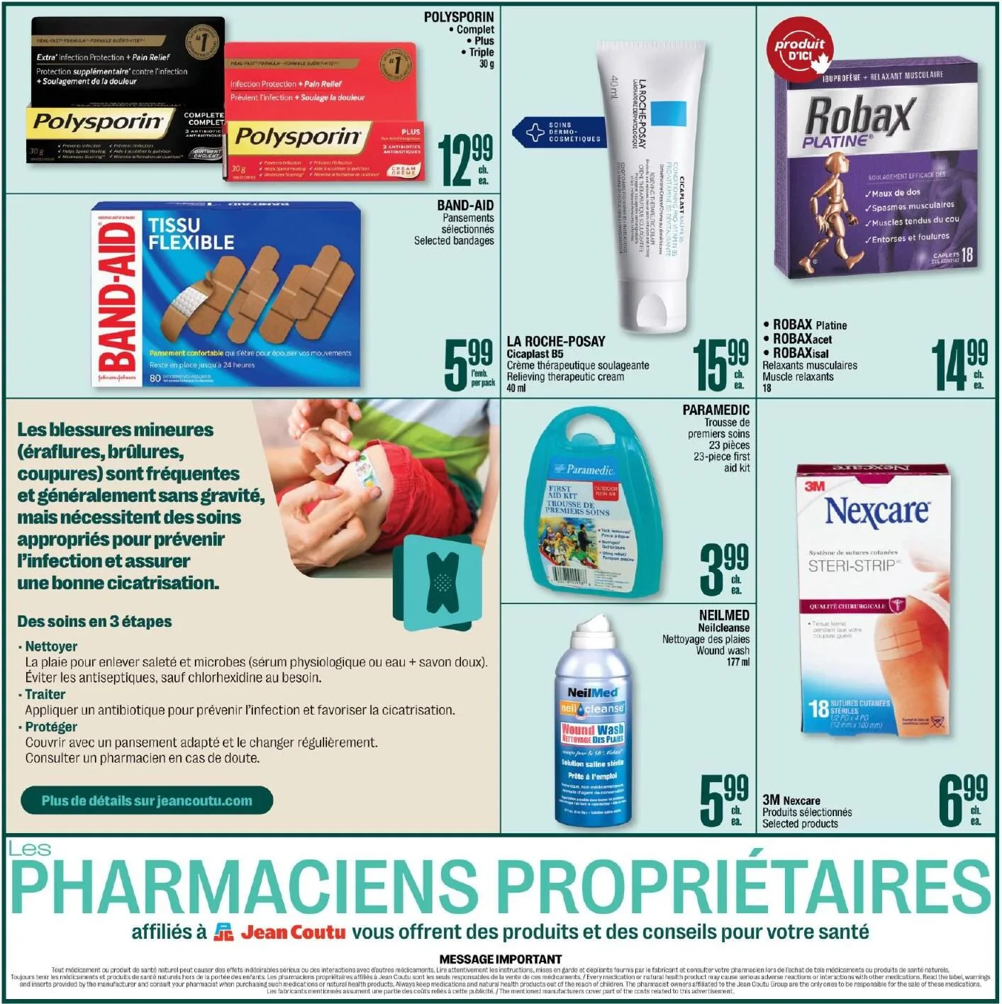 Page 3 de la Cahier Jean Coutu Santé du 11 au 17 juin 2026