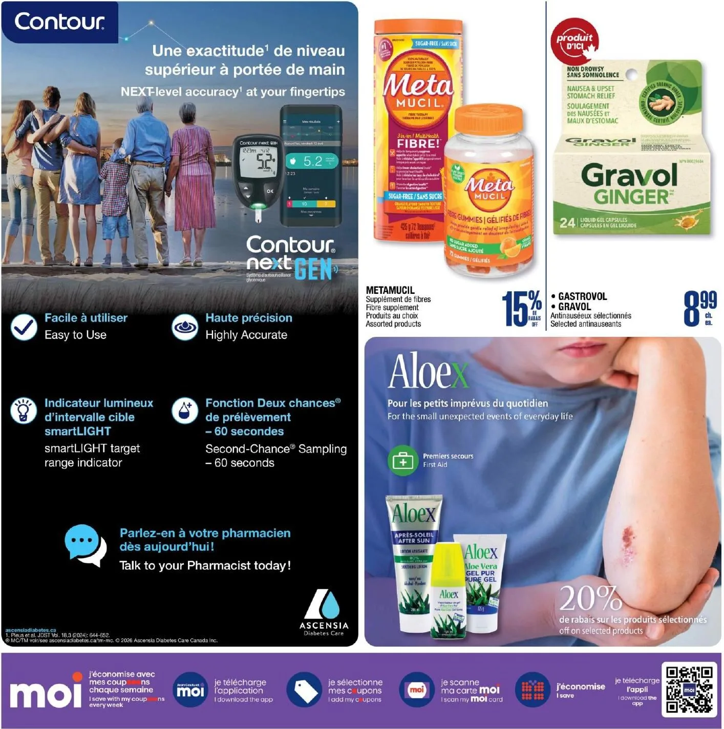 Page 5 de la Cahier Jean Coutu Santé du 11 au 17 juin 2026