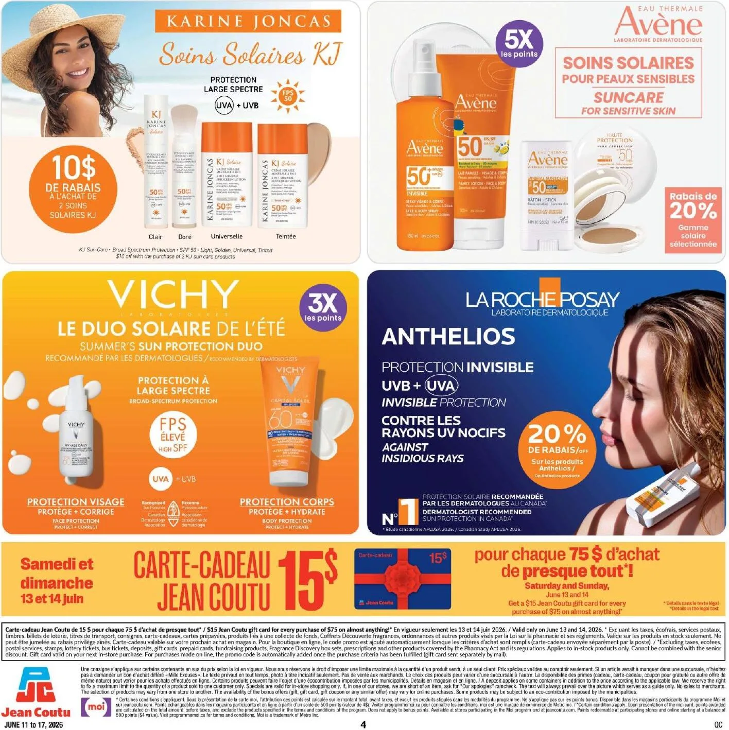 Page 8 de la Cahier Jean Coutu Santé du 11 au 17 juin 2026
