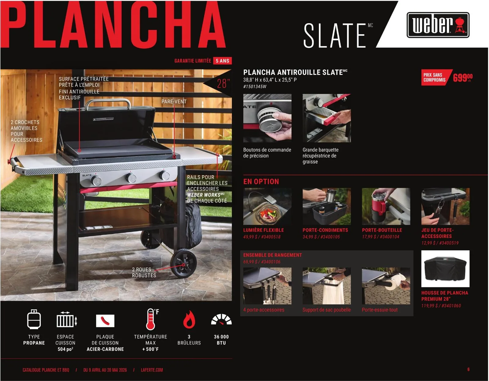 Page 6 de la Cahier Laferté Plancha du 9 avril au 20 mai 2026