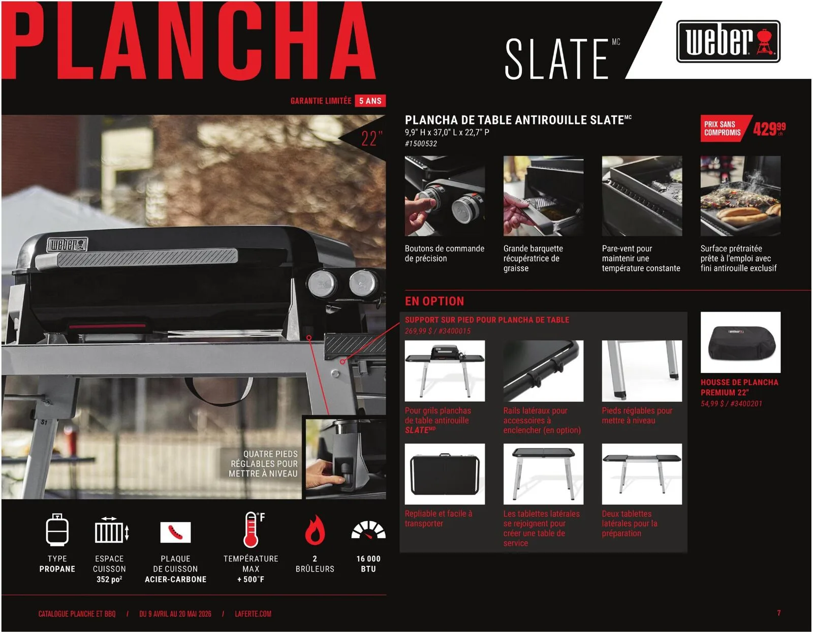 Page 7 de la Cahier Laferté Plancha du 9 avril au 20 mai 2026