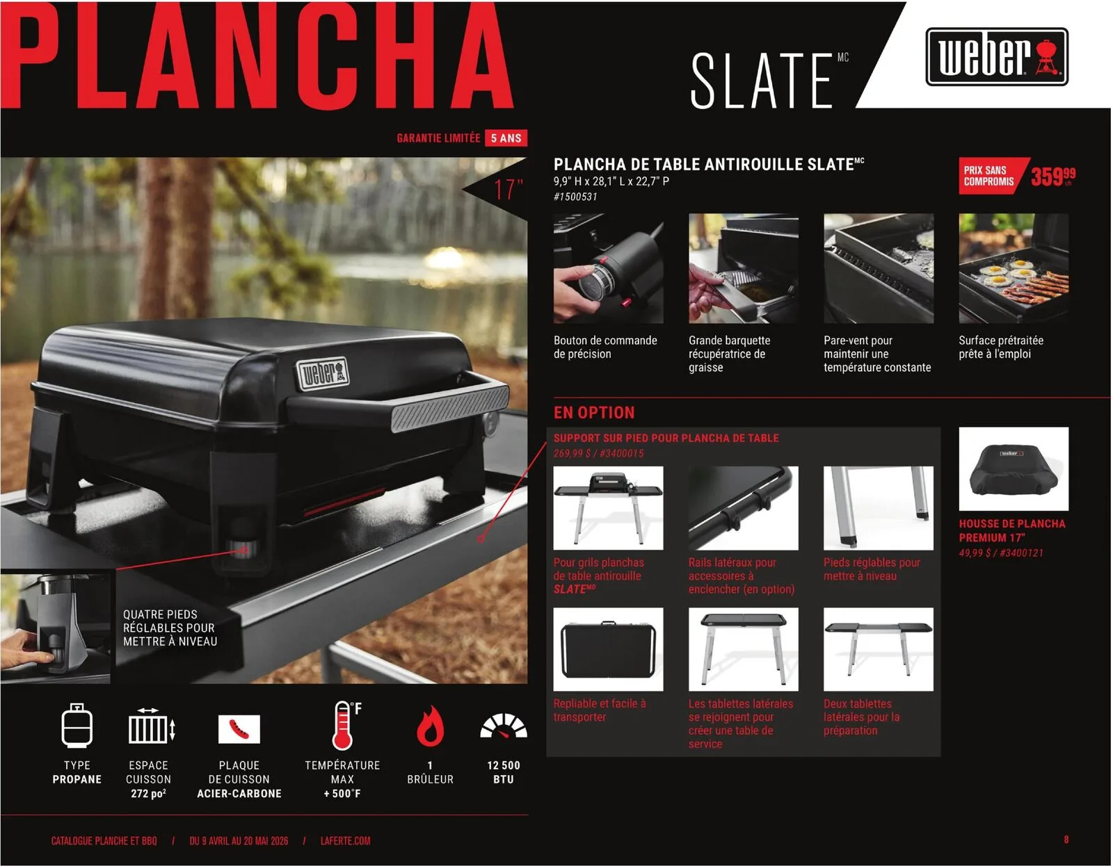 Page 8 de la Cahier Laferté Plancha du 9 avril au 20 mai 2026