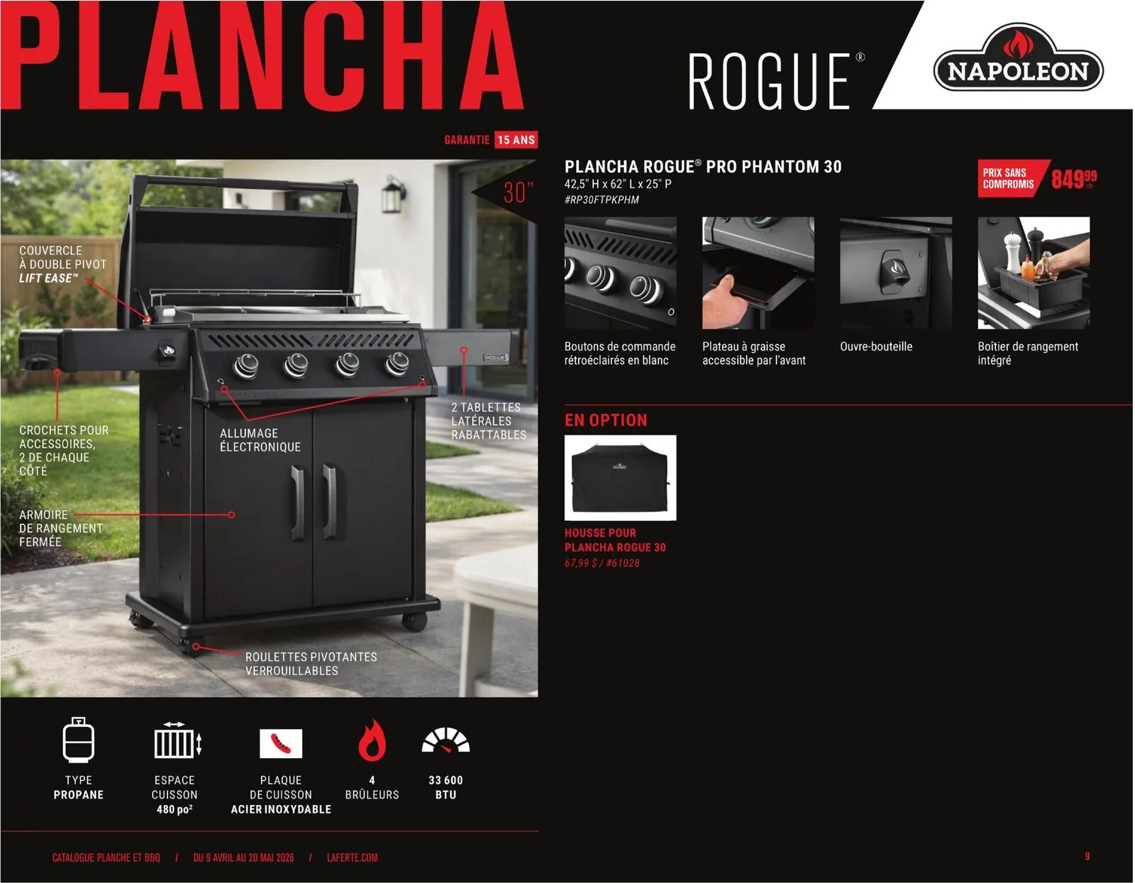 Page 9 de la Cahier Laferté Plancha du 9 avril au 20 mai 2026