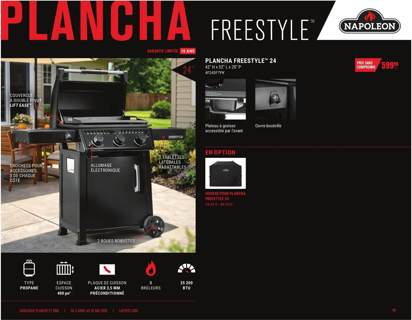 Page 10 de la Cahier Laferté Plancha du 9 avril au 20 mai 2026