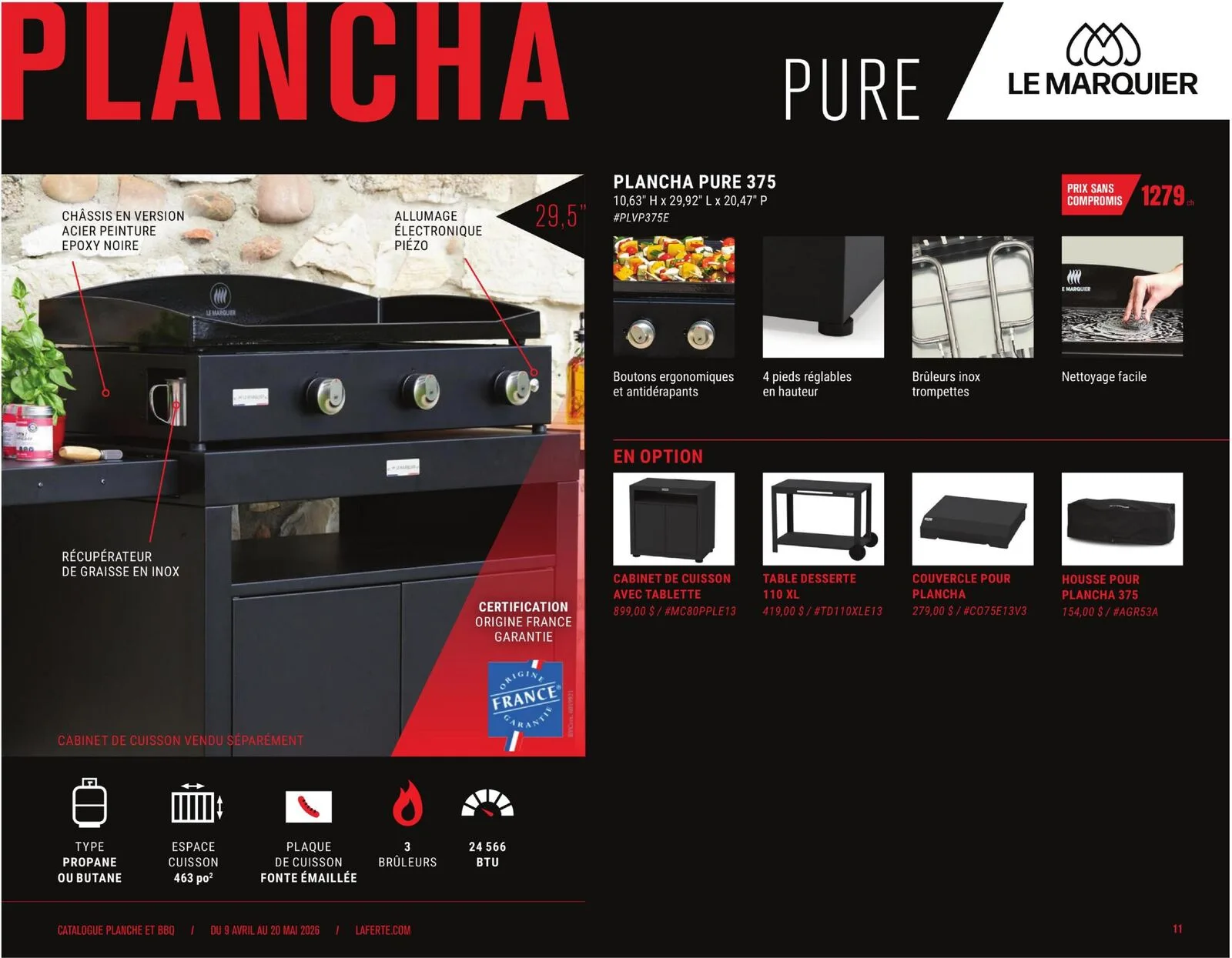 Page 11 de la Cahier Laferté Plancha du 9 avril au 20 mai 2026