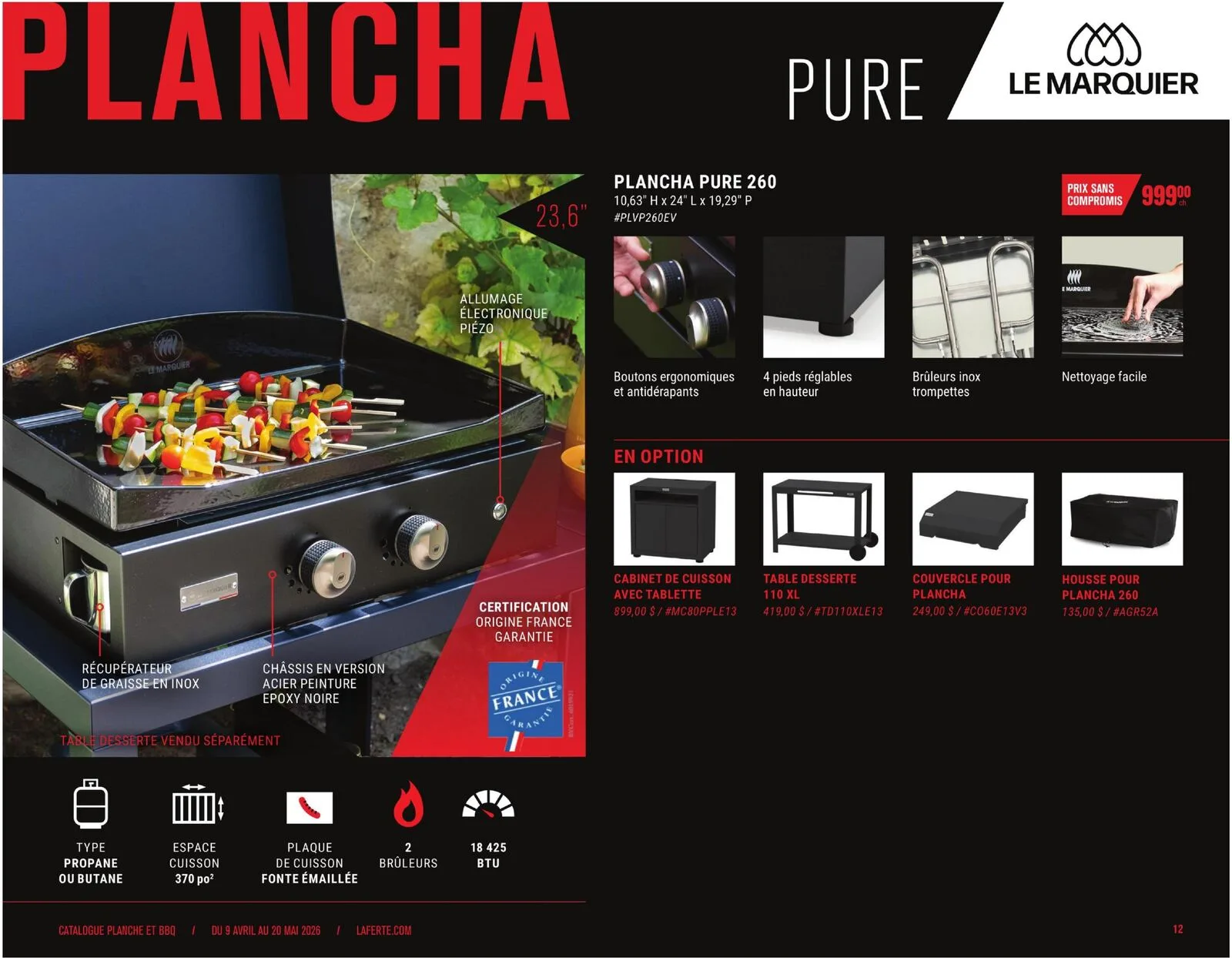 Page 12 de la Cahier Laferté Plancha du 9 avril au 20 mai 2026