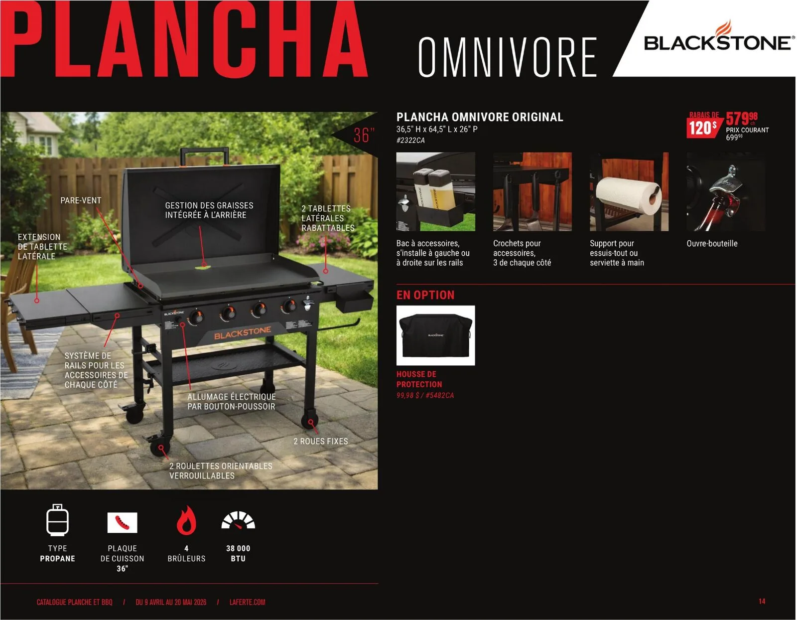 Page 14 de la Cahier Laferté Plancha du 9 avril au 20 mai 2026