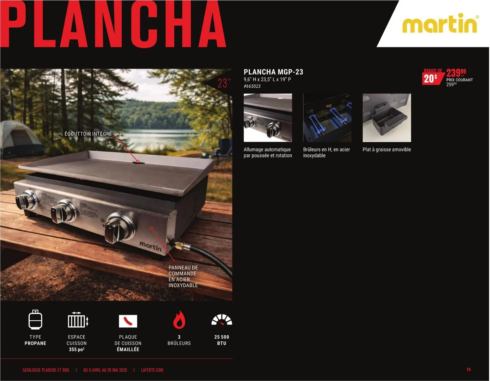 Page 19 de la Cahier Laferté Plancha du 9 avril au 20 mai 2026