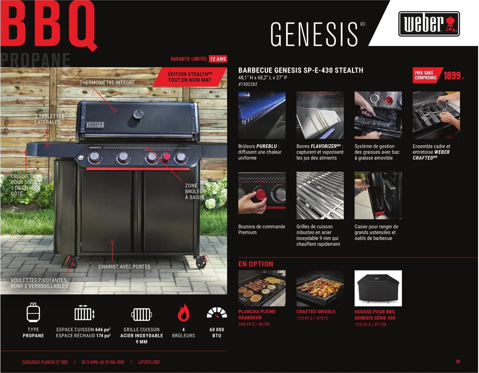 Page 20 de la Cahier Laferté Plancha du 9 avril au 20 mai 2026