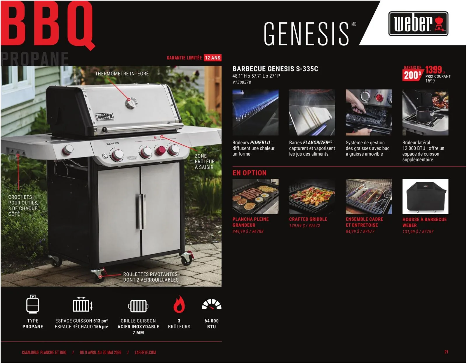 Page 21 de la Cahier Laferté Plancha du 9 avril au 20 mai 2026