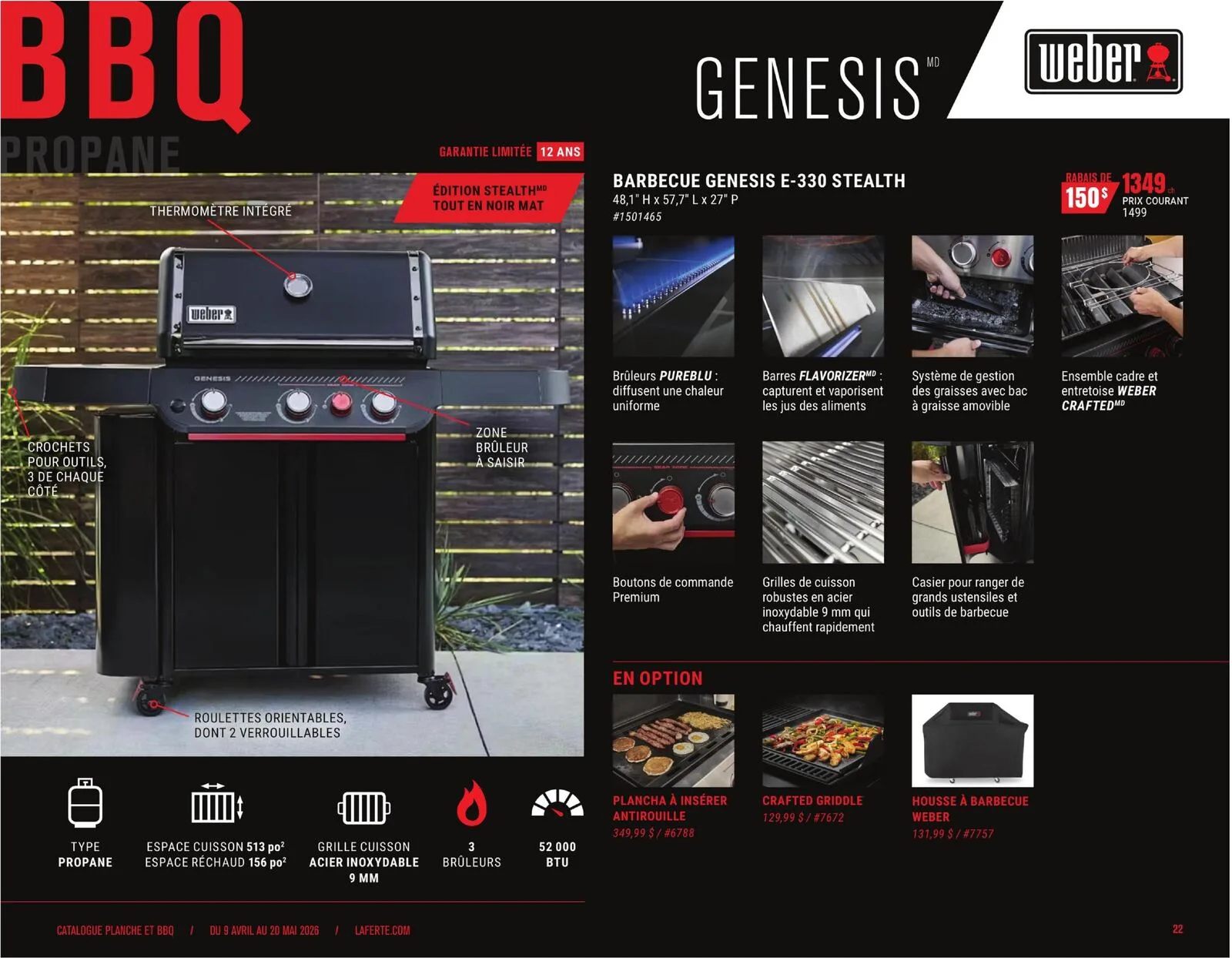 Page 22 de la Cahier Laferté Plancha du 9 avril au 20 mai 2026