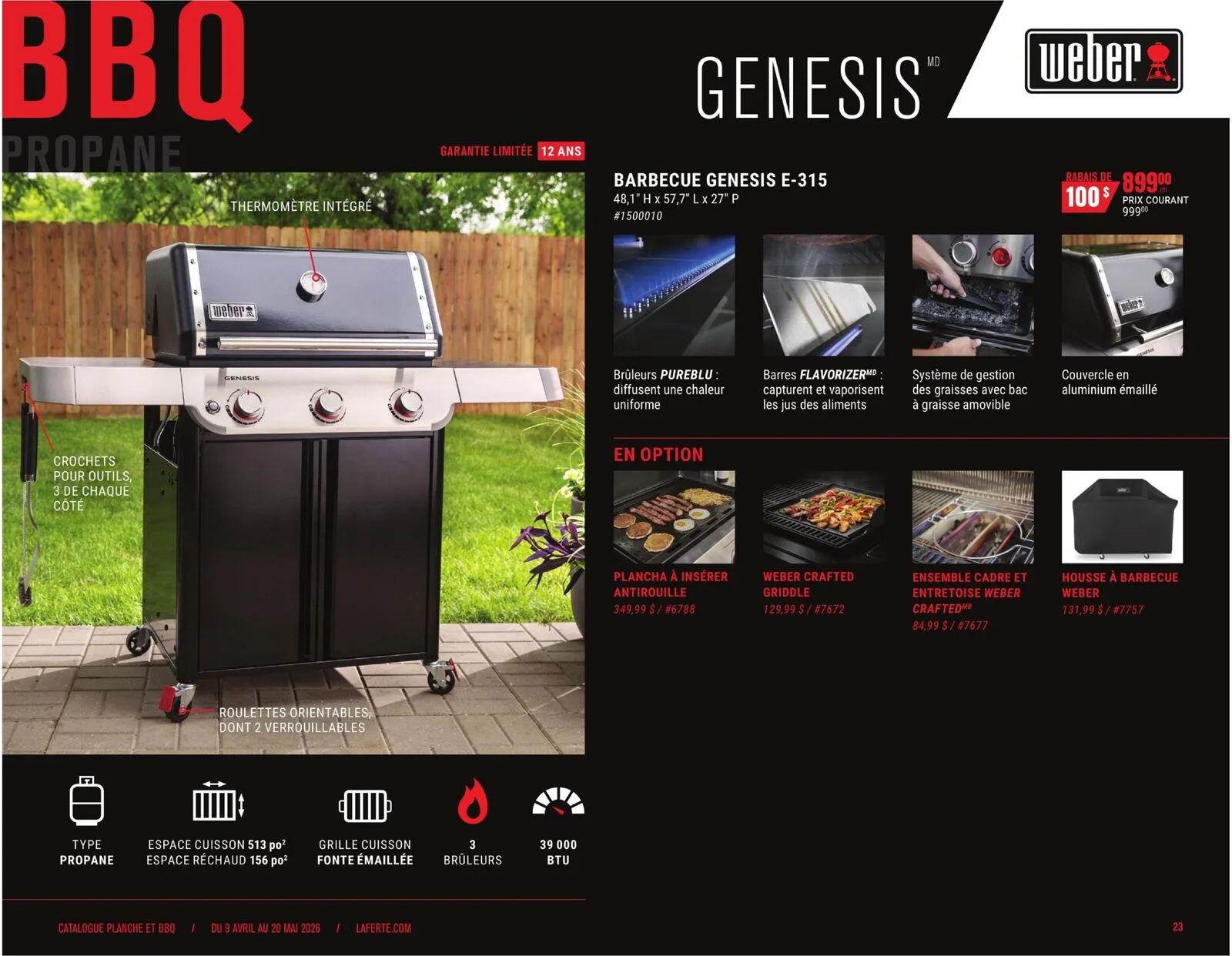 Page 23 de la Cahier Laferté Plancha du 9 avril au 20 mai 2026