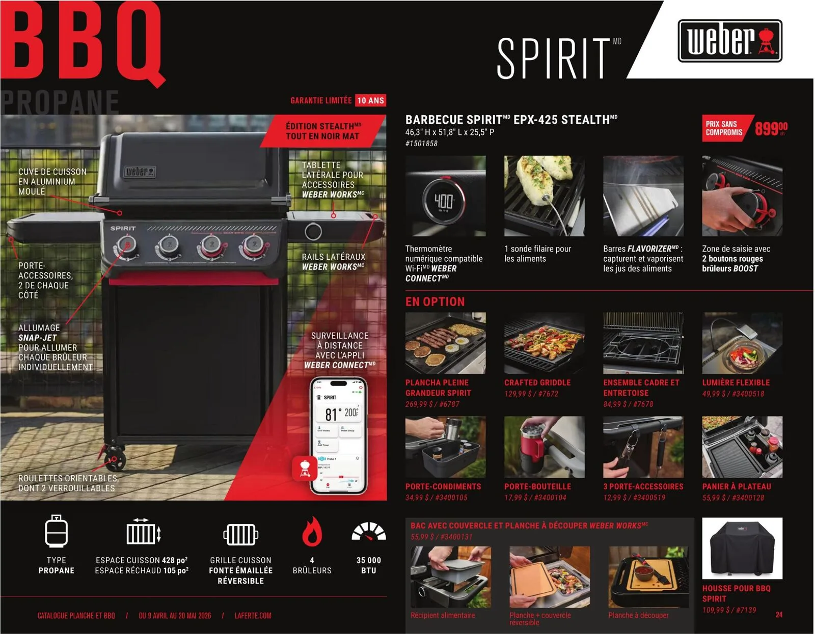 Page 24 de la Cahier Laferté Plancha du 9 avril au 20 mai 2026