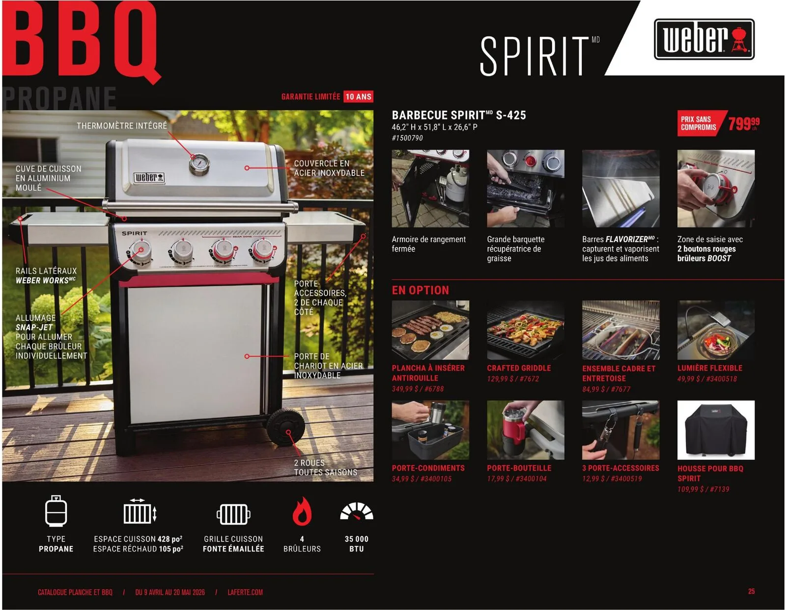 Page 25 de la Cahier Laferté Plancha du 9 avril au 20 mai 2026