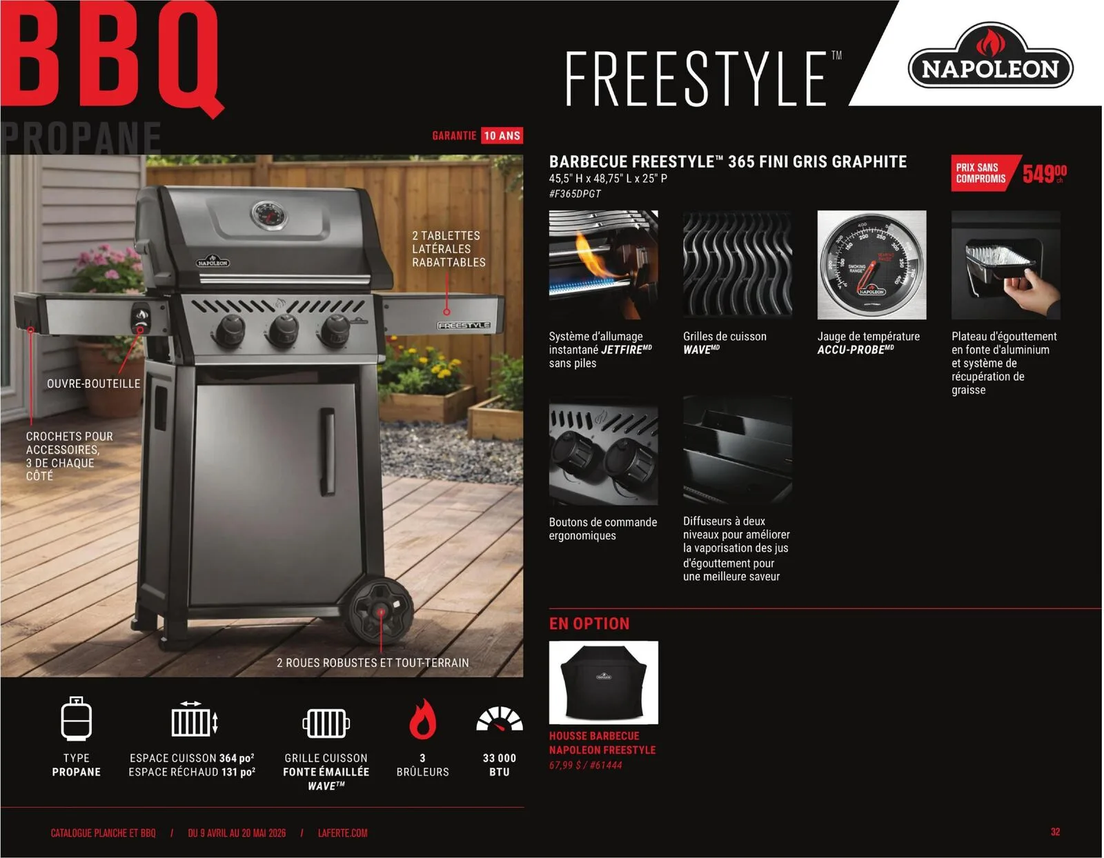 Page 32 de la Cahier Laferté Plancha du 9 avril au 20 mai 2026