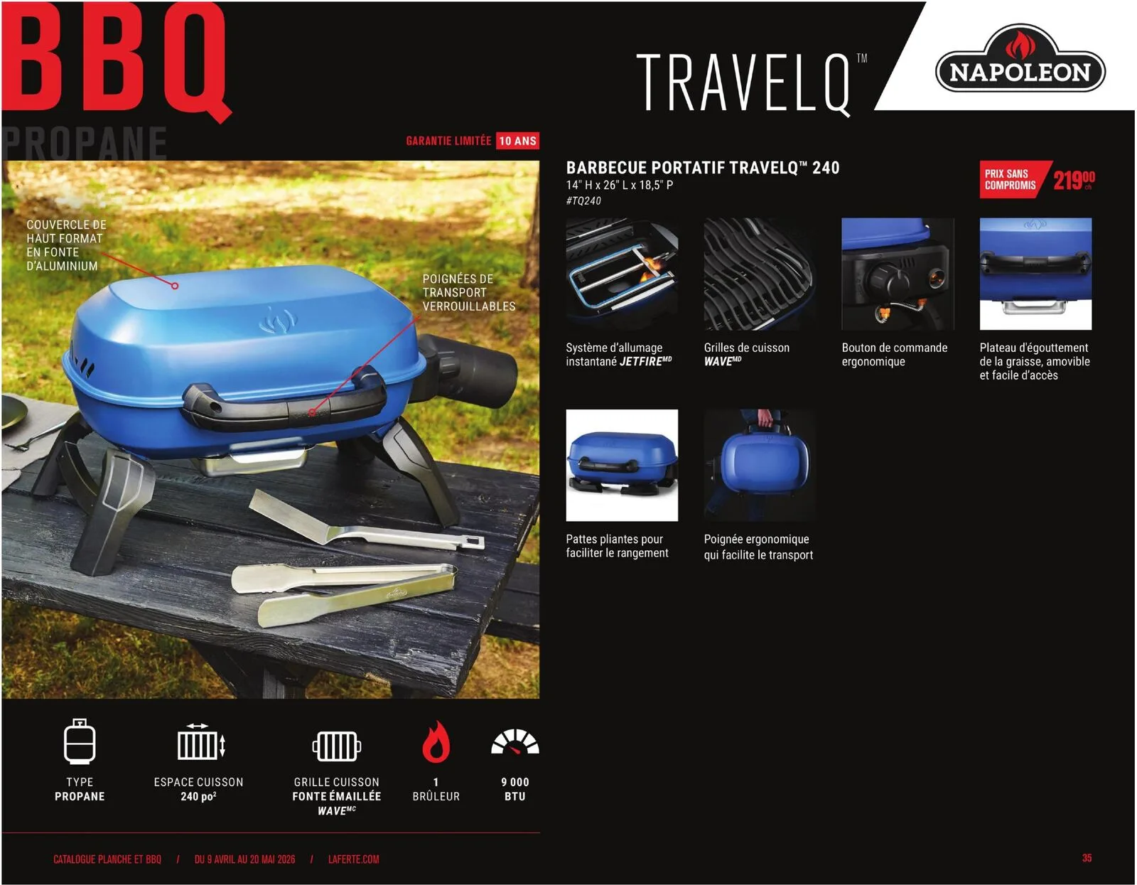 Page 35 de la Cahier Laferté Plancha du 9 avril au 20 mai 2026