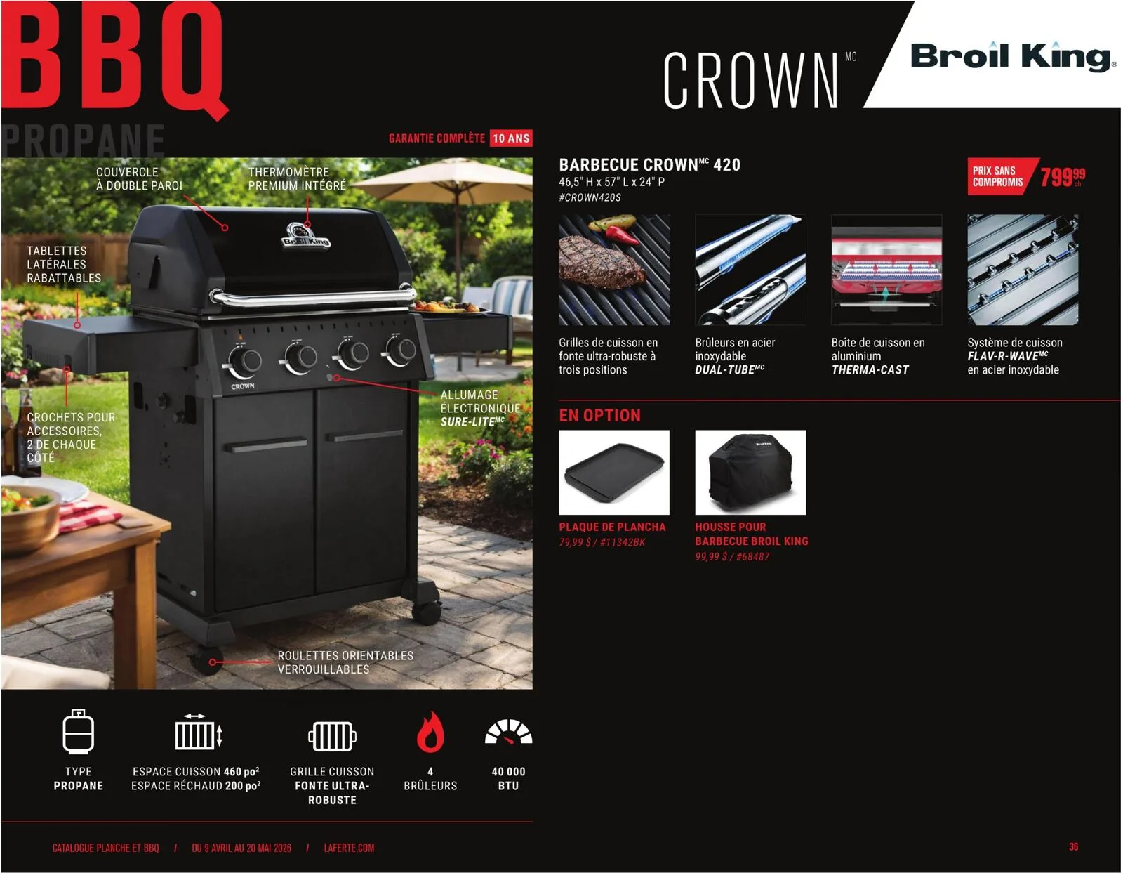 Page 36 de la Cahier Laferté Plancha du 9 avril au 20 mai 2026