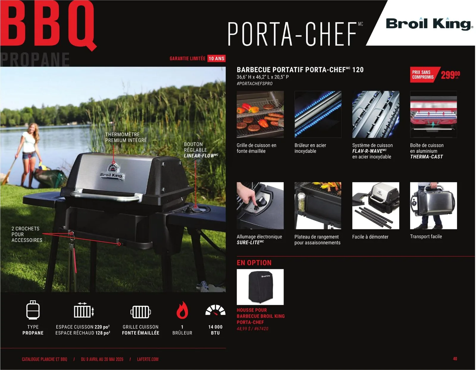 Page 40 de la Cahier Laferté Plancha du 9 avril au 20 mai 2026