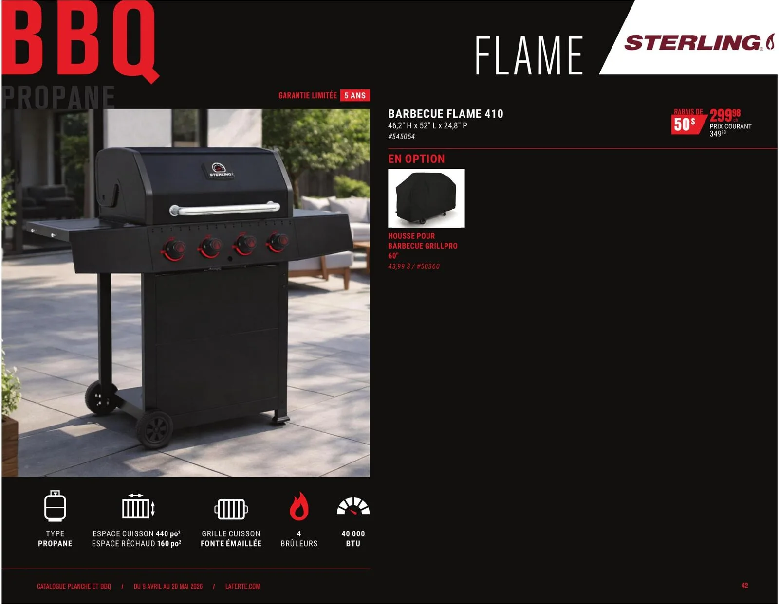 Page 42 de la Cahier Laferté Plancha du 9 avril au 20 mai 2026