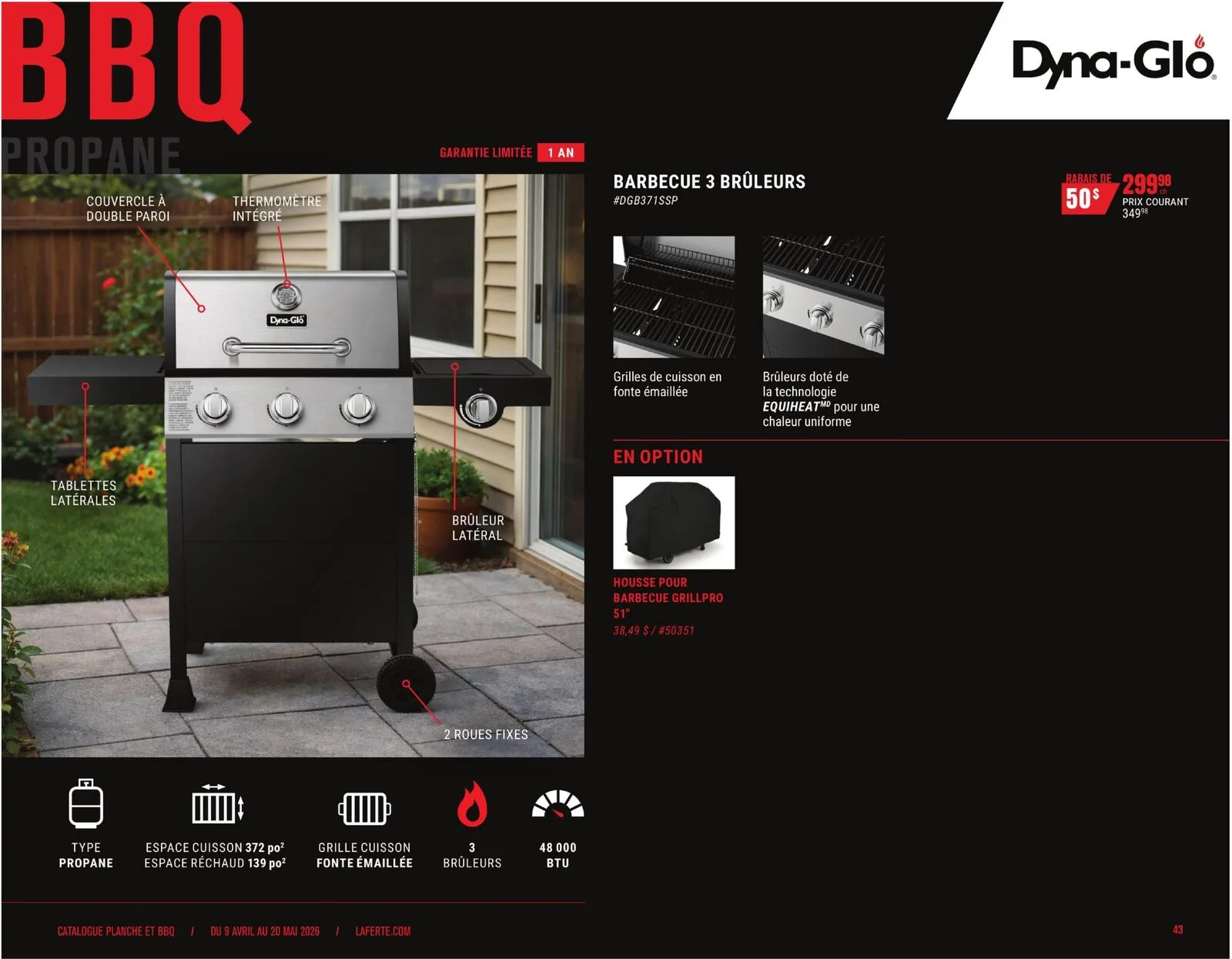 Page 43 de la Cahier Laferté Plancha du 9 avril au 20 mai 2026