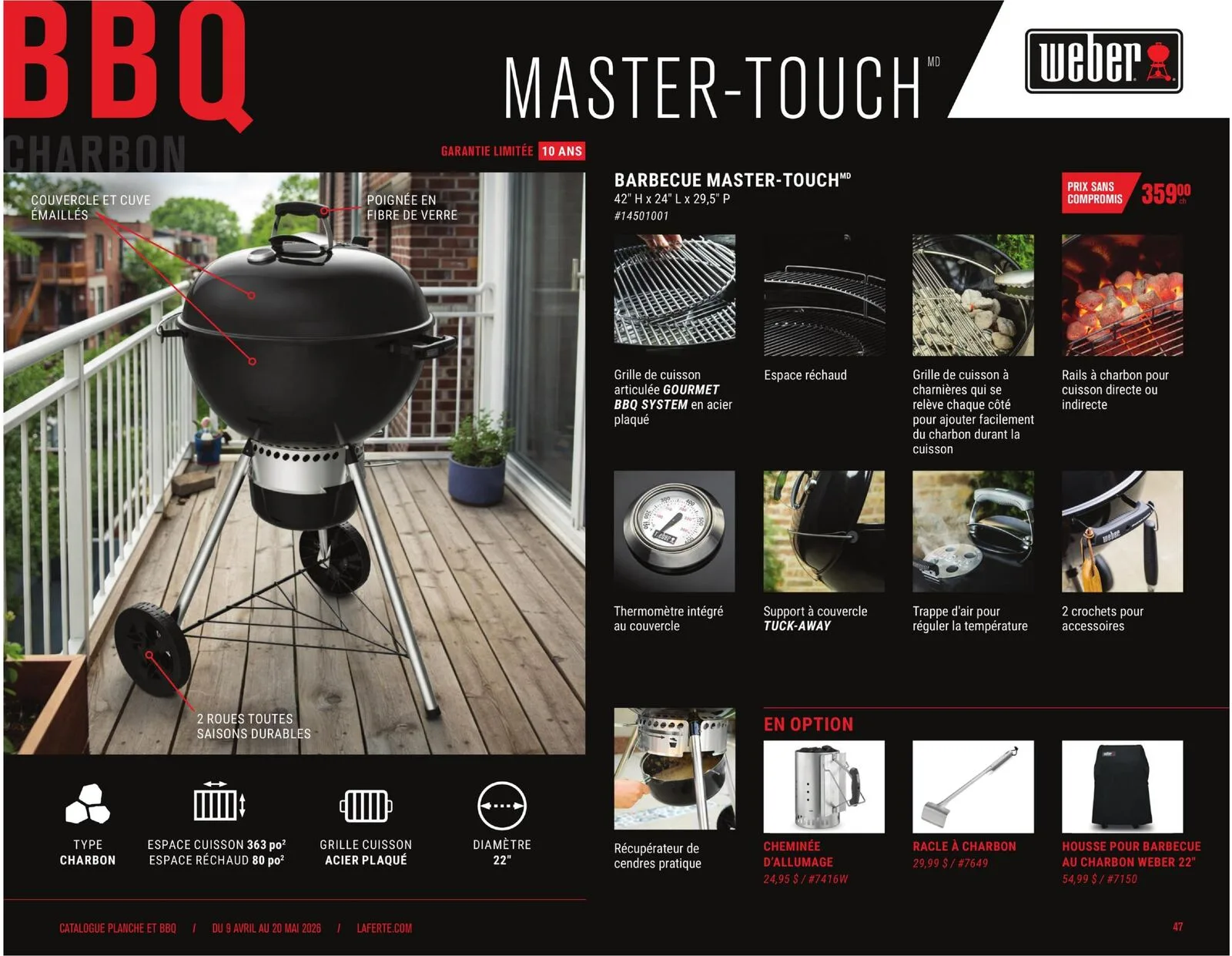 Page 47 de la Cahier Laferté Plancha du 9 avril au 20 mai 2026