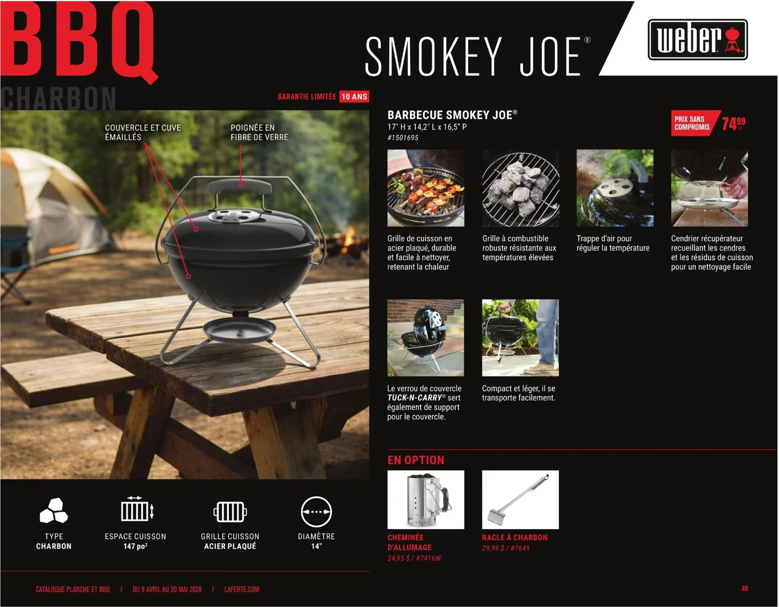 Page 48 de la Cahier Laferté Plancha du 9 avril au 20 mai 2026