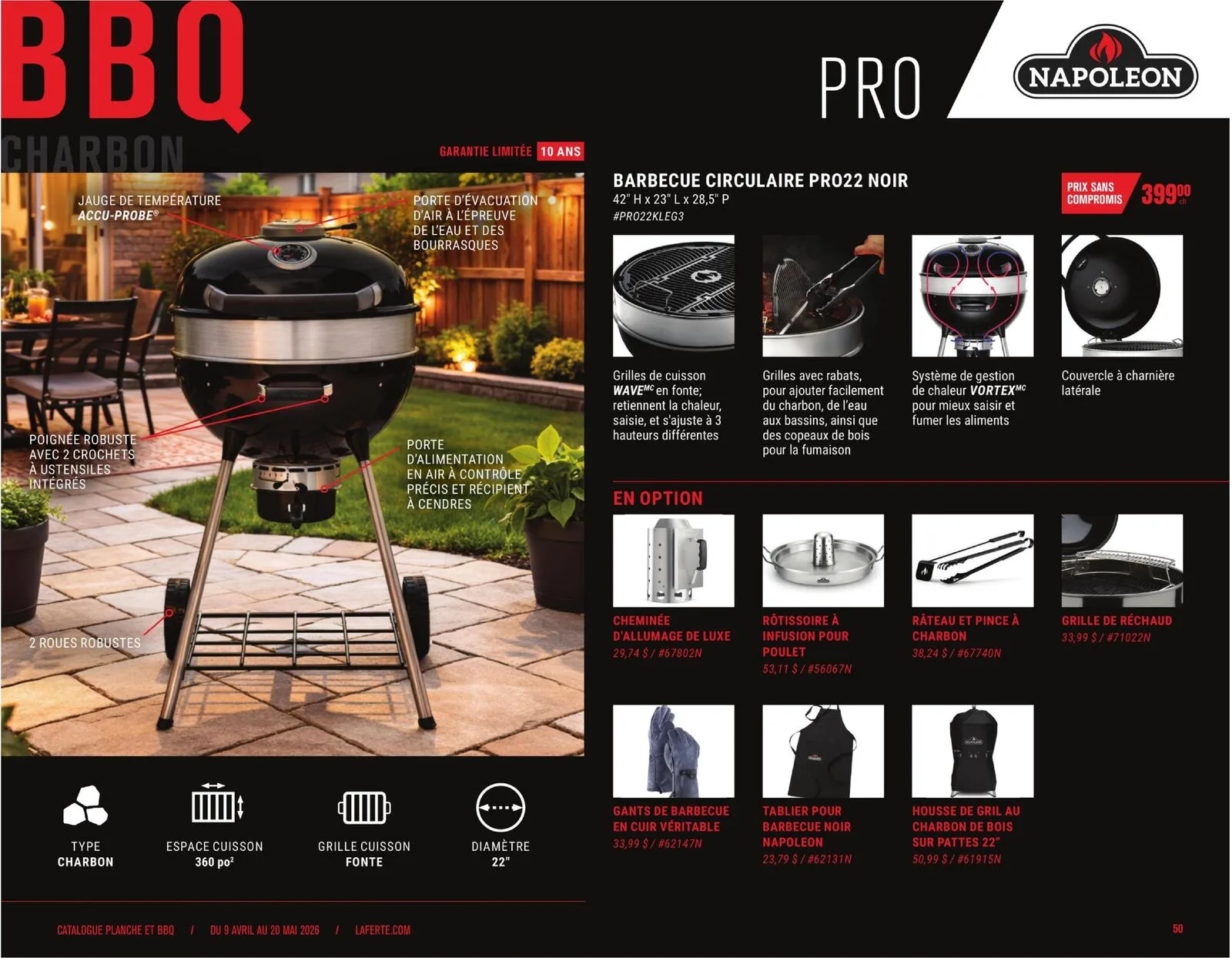 Page 50 de la Cahier Laferté Plancha du 9 avril au 20 mai 2026