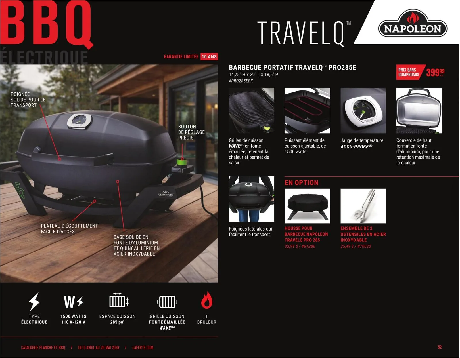 Page 52 de la Cahier Laferté Plancha du 9 avril au 20 mai 2026