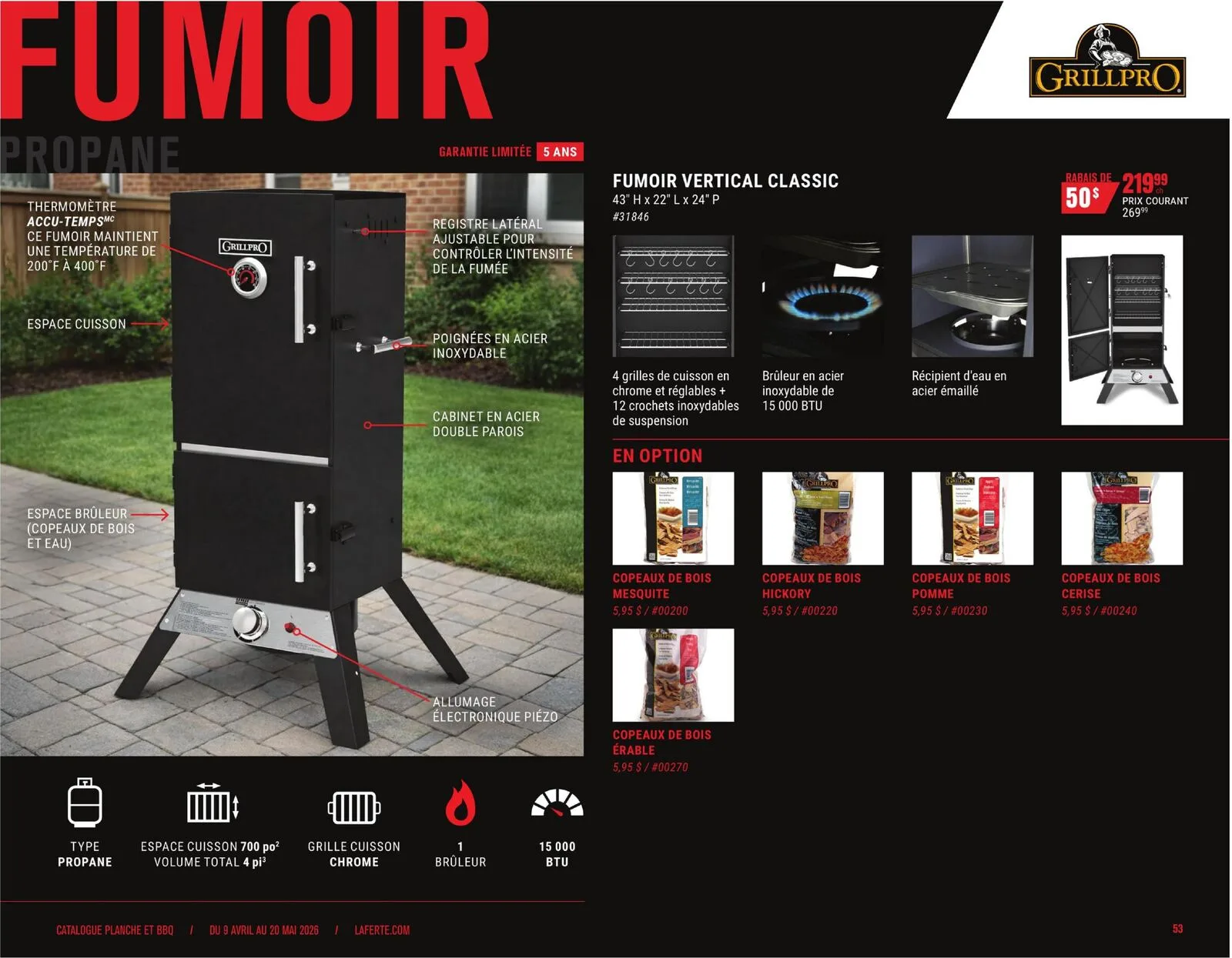 Page 53 de la Cahier Laferté Plancha du 9 avril au 20 mai 2026