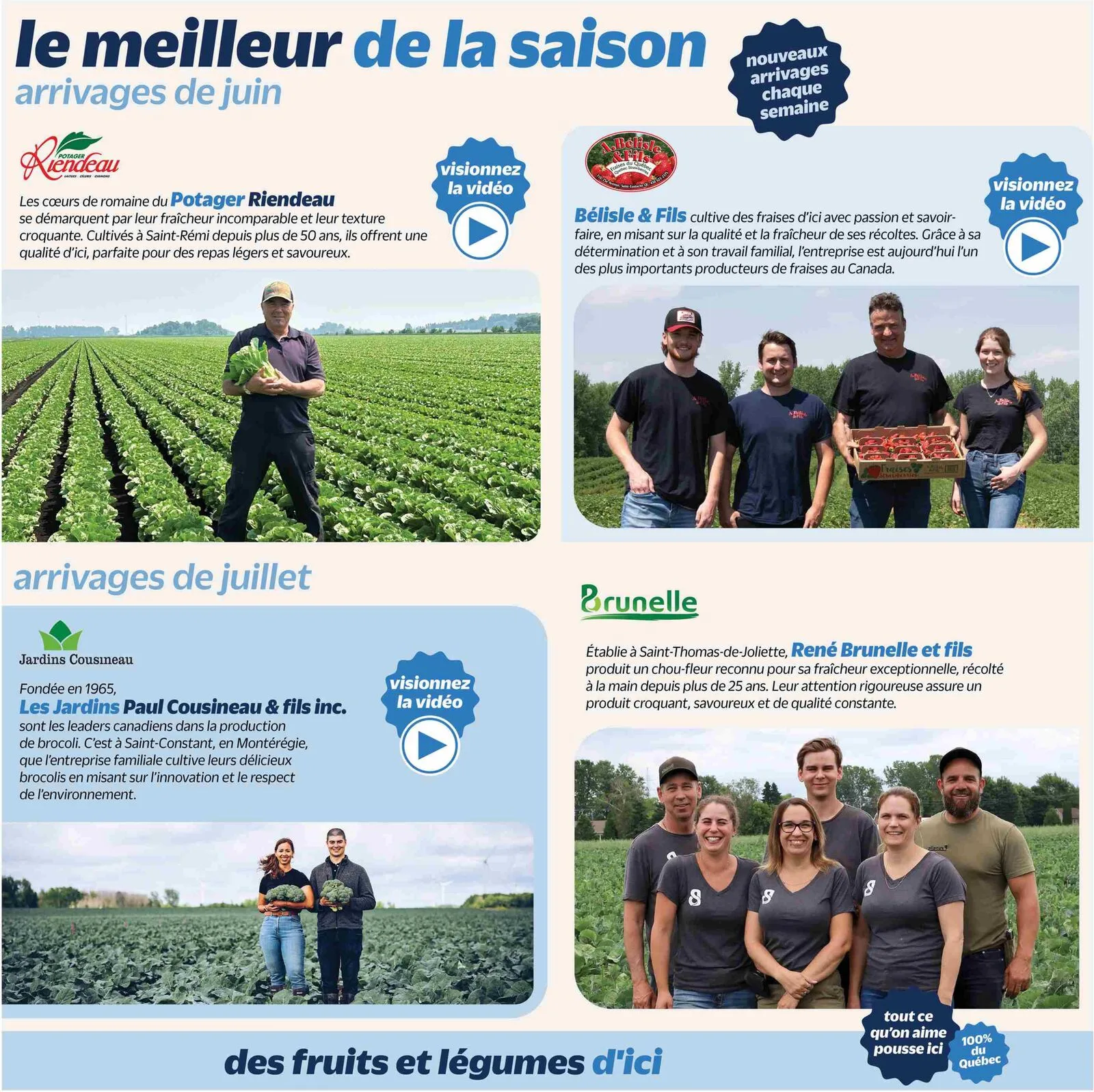 Page 2 de la Cahier Metro Arrivage Québec du 2 au 8 juillet 2026