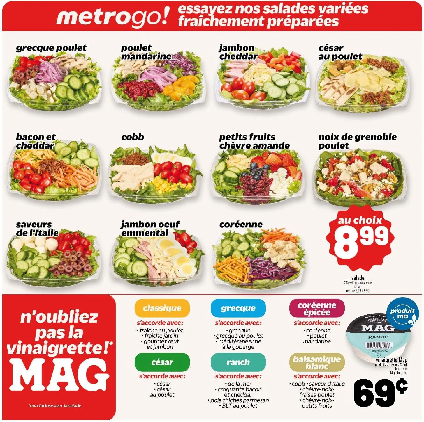 Page 4 de la Cahier Metro Go du 13 au 19 août 2026