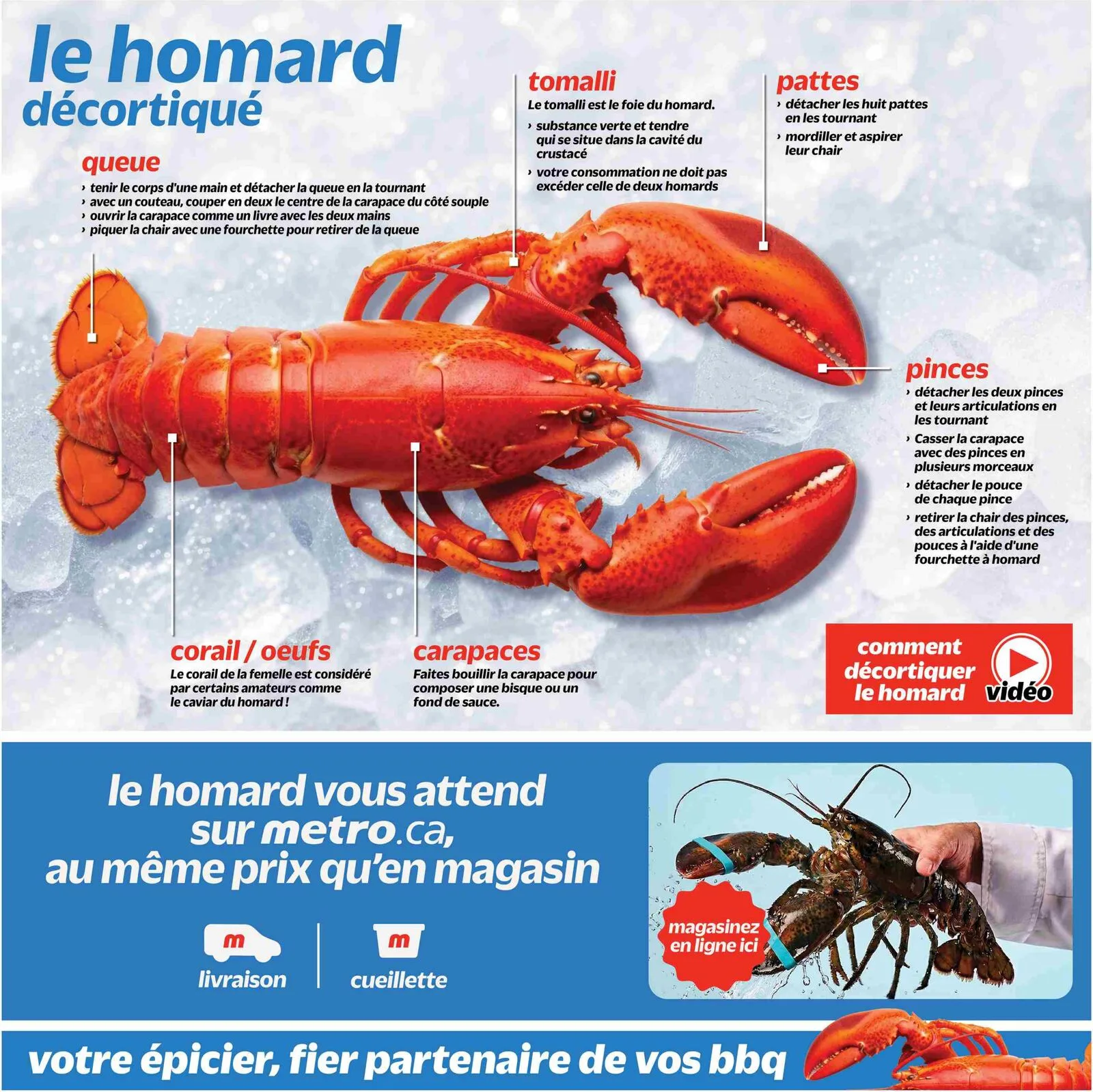 Page 4 de la Cahier Metro Homard du 14 au 20 mai 2026