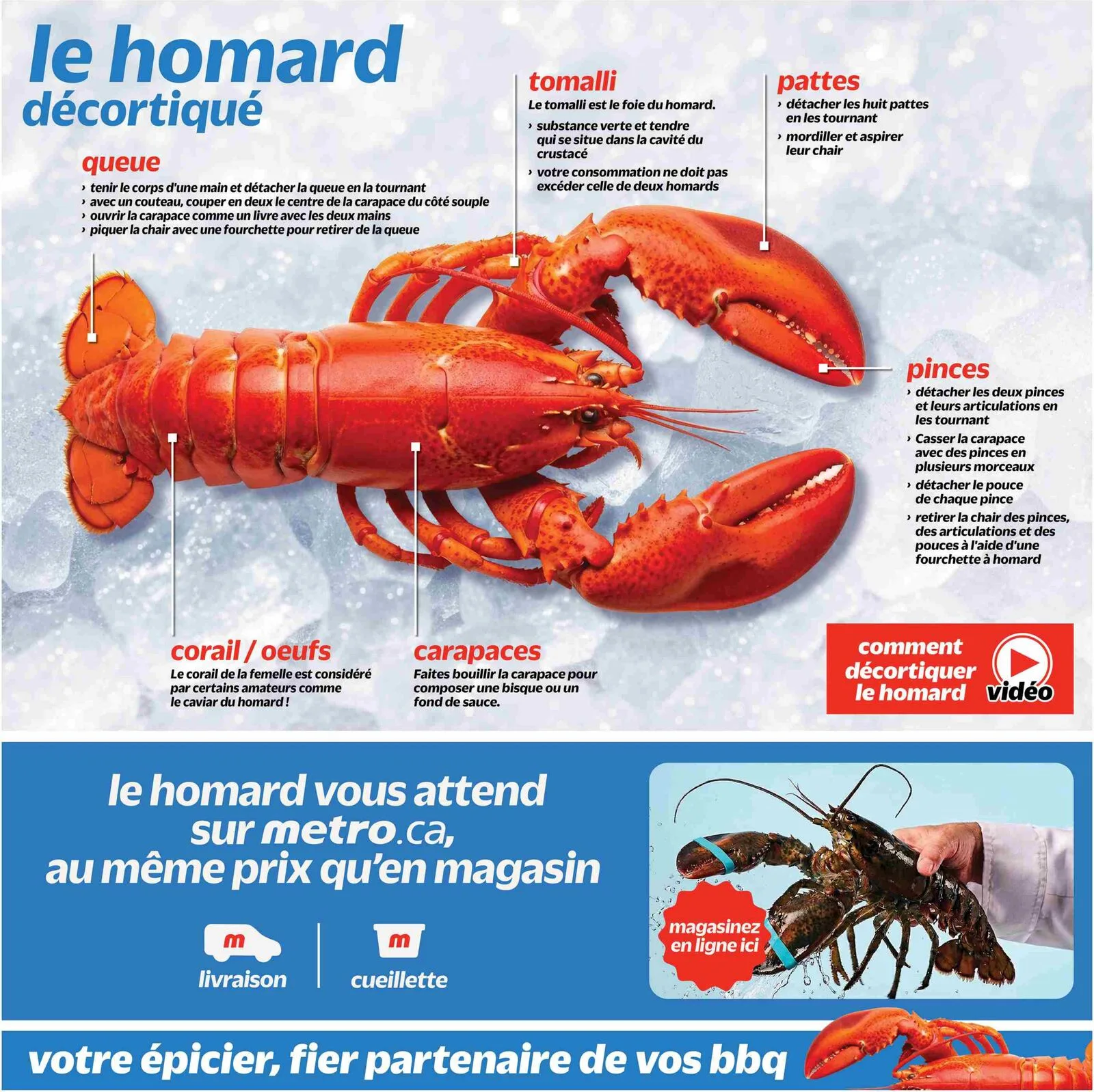 Page 4 de la Cahier Metro Homard du 7 au 13 mai 2026