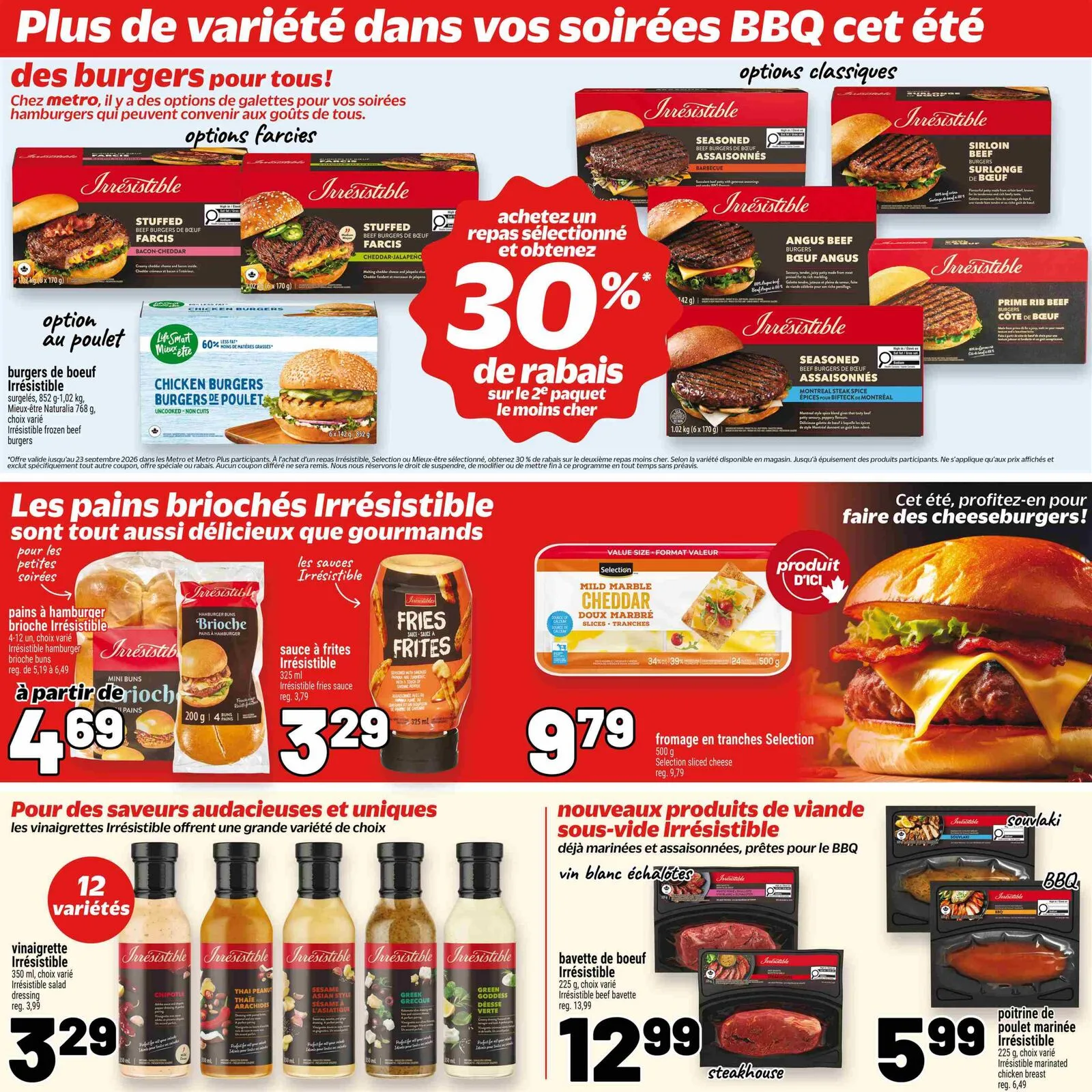 Page 4 de la Cahier Metro Marques Privées du 2 au 8 juillet 2026